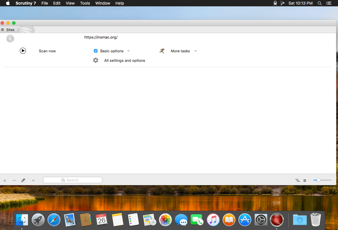 Scrutiny for Mac(网站分析检测工具)的截图