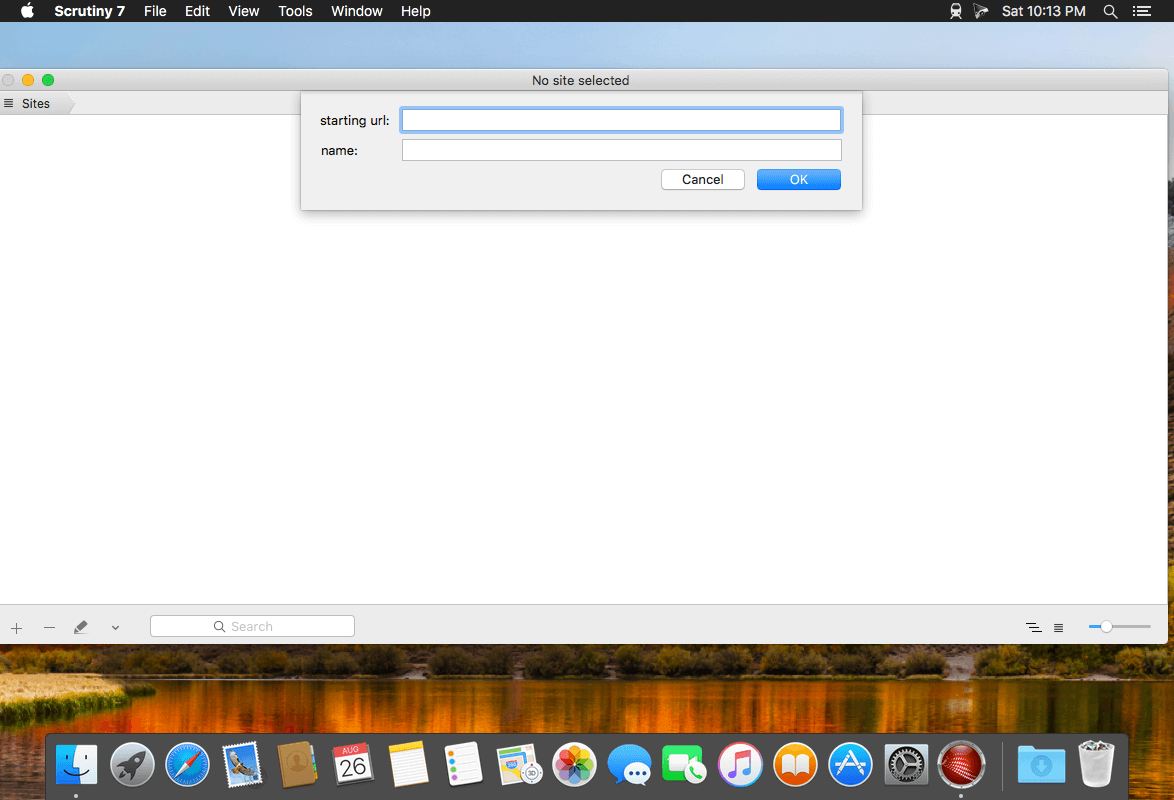 Scrutiny for Mac(网站分析检测工具)的截图