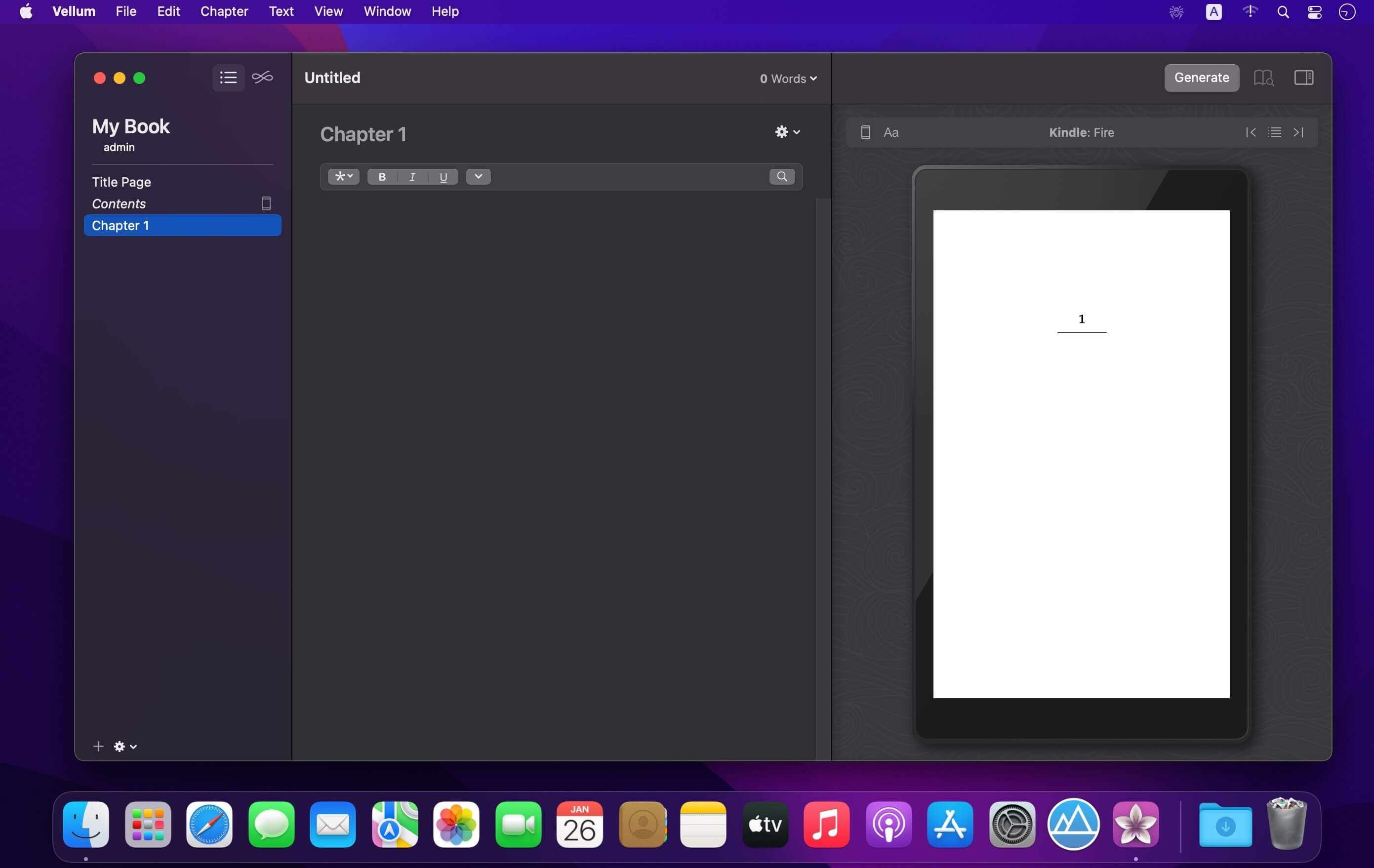 Vellum for Mac(电子书生成工具)的截图