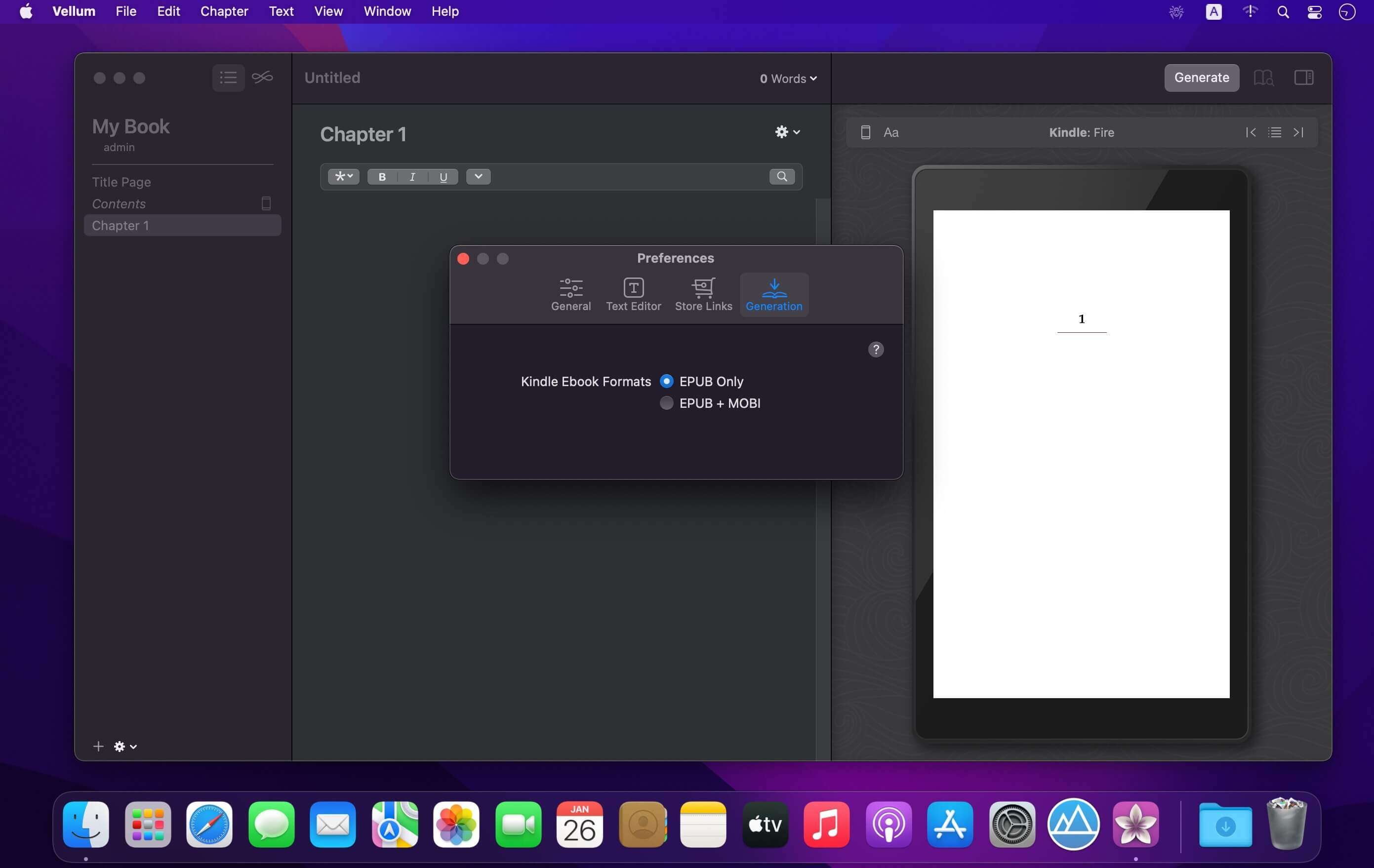 Vellum for Mac(电子书生成工具)的截图
