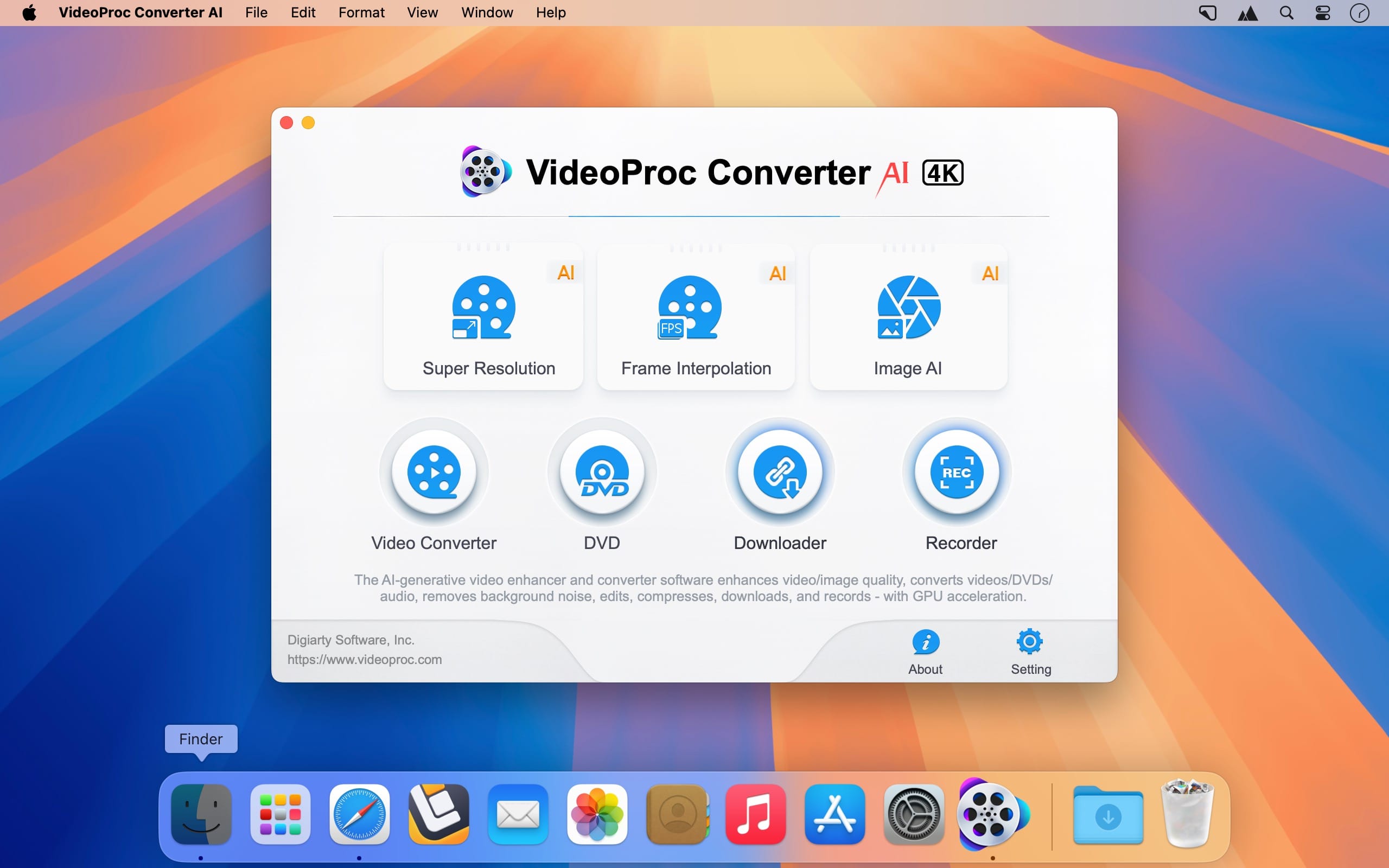 VideoProc Converter AI for mac(全能视频处理软件)的截图
