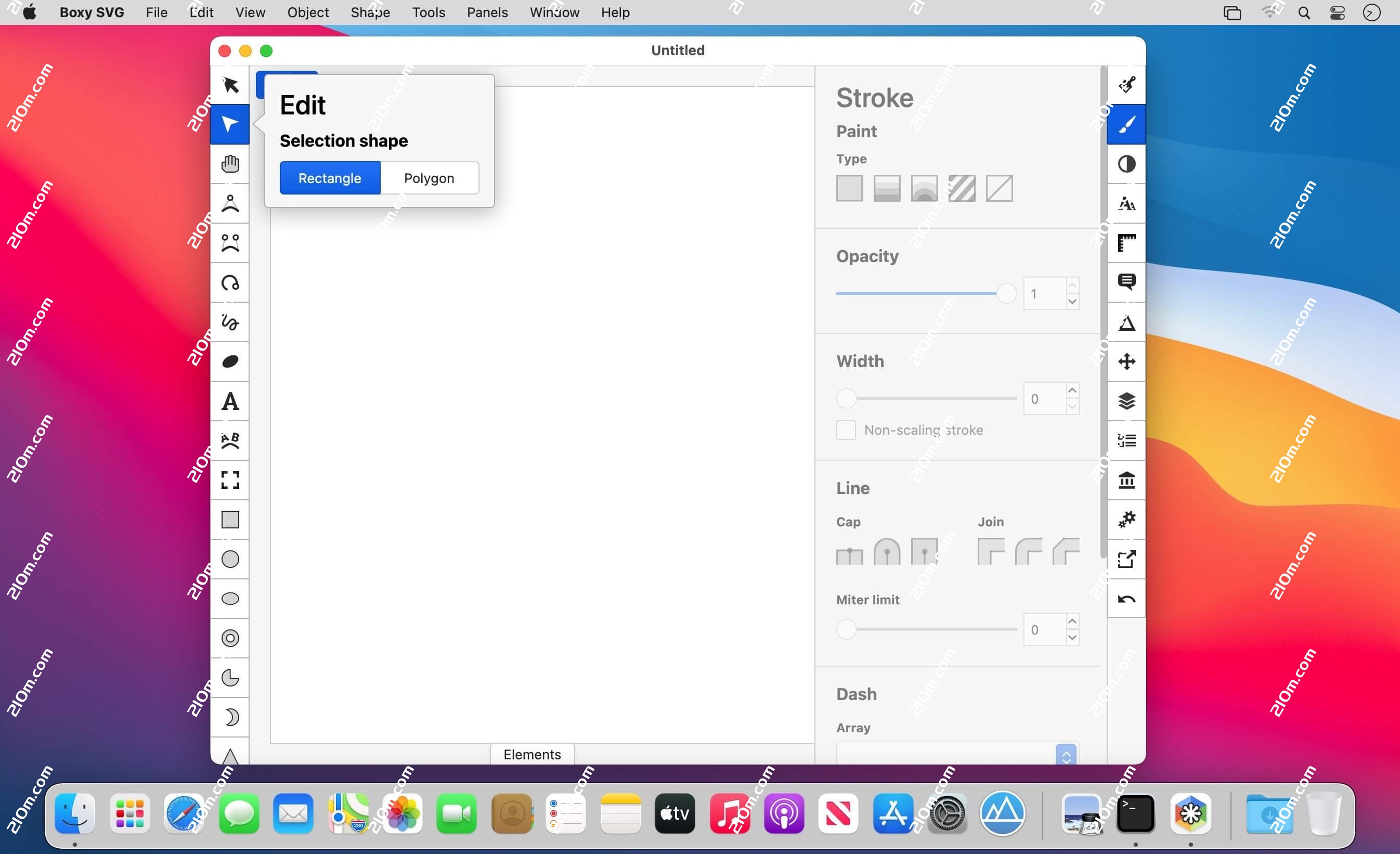 Boxy SVG for Mac(矢量图编辑器)的截图