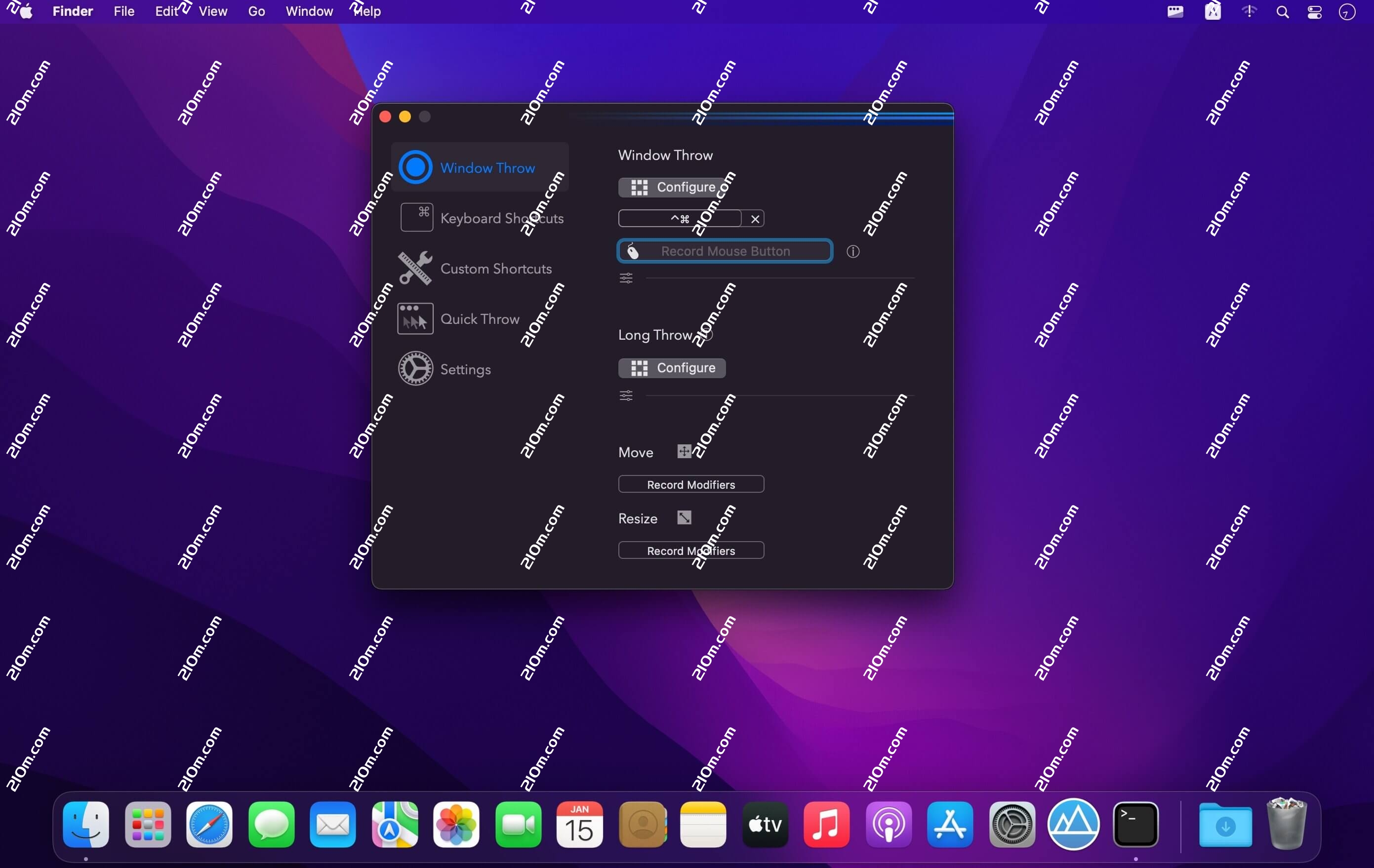 Rectangle Pro for Mac(光标快速移动和管理窗口的工具)的截图