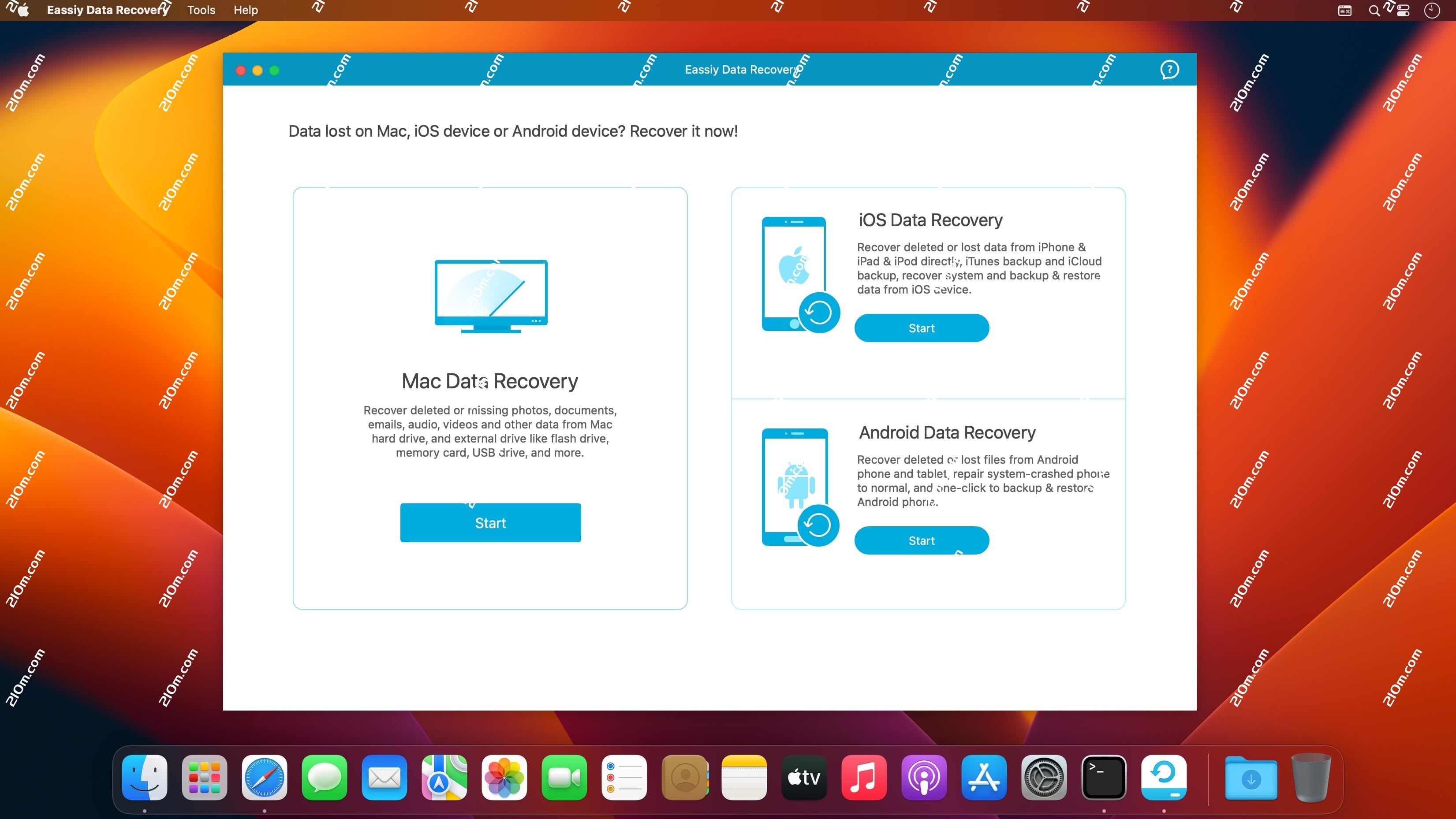 Eassiy Data Recovery for mac(Eassiy电脑数据恢复大师)的截图