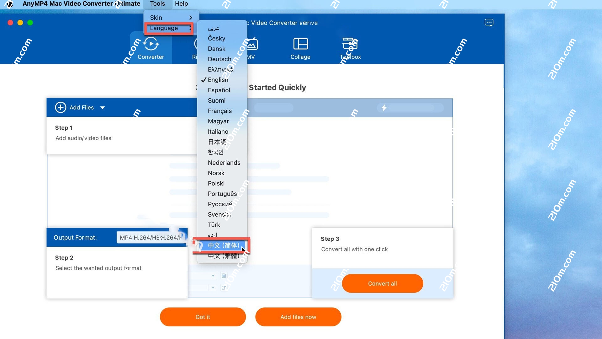 AnyMP4 Mac Video Converter Ultimate for Mac(视频格式转换器)