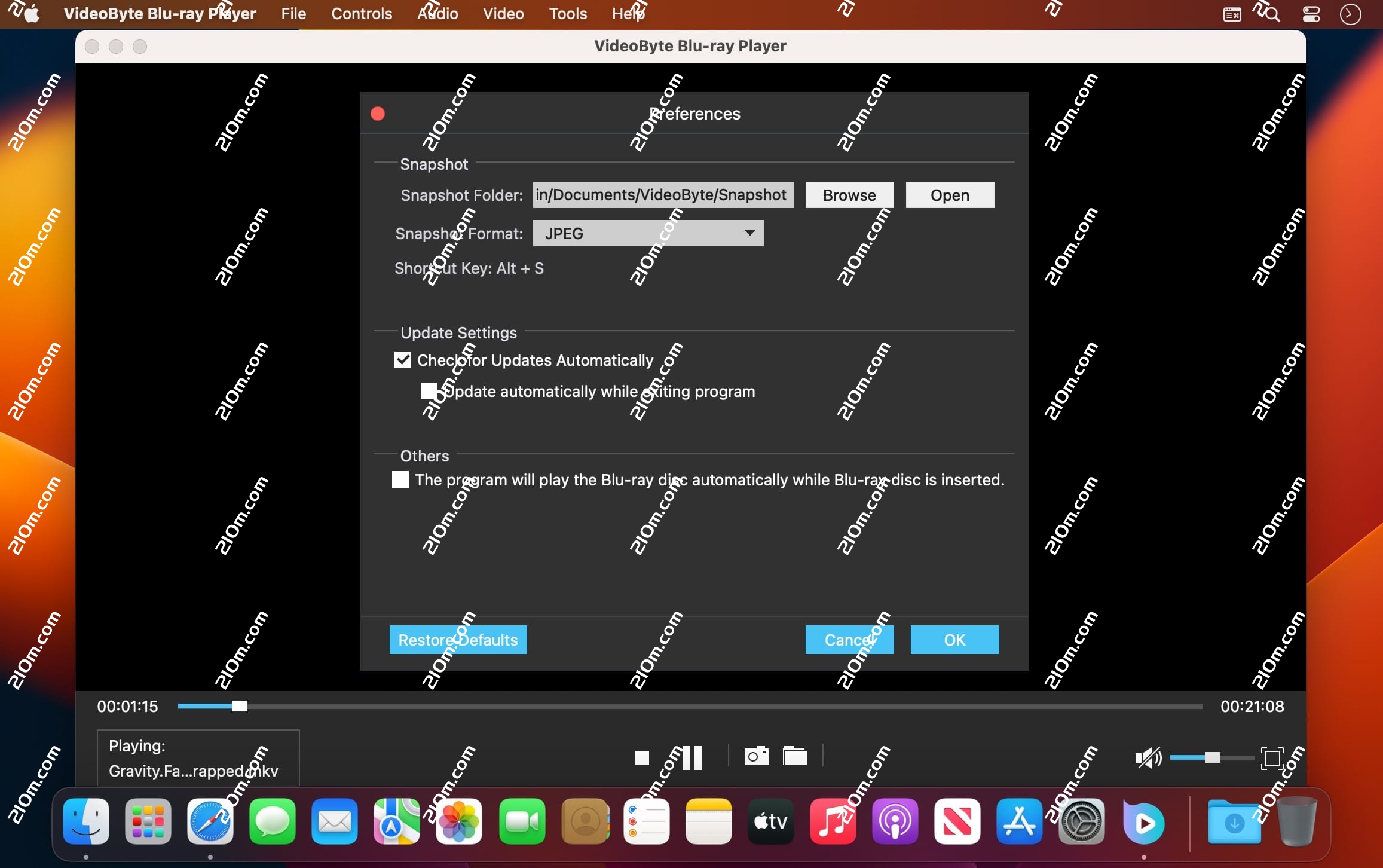 VideoByte Blu-ray Player for Mac(mac蓝光播放器)的截图
