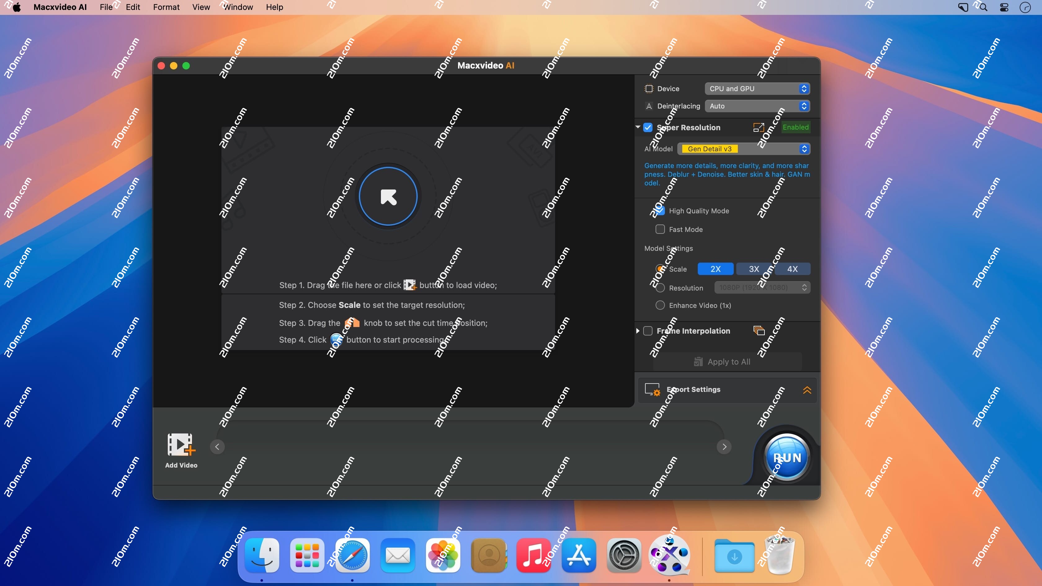 Macxvideo AI for Mac(终极视频图像转换工具)的截图