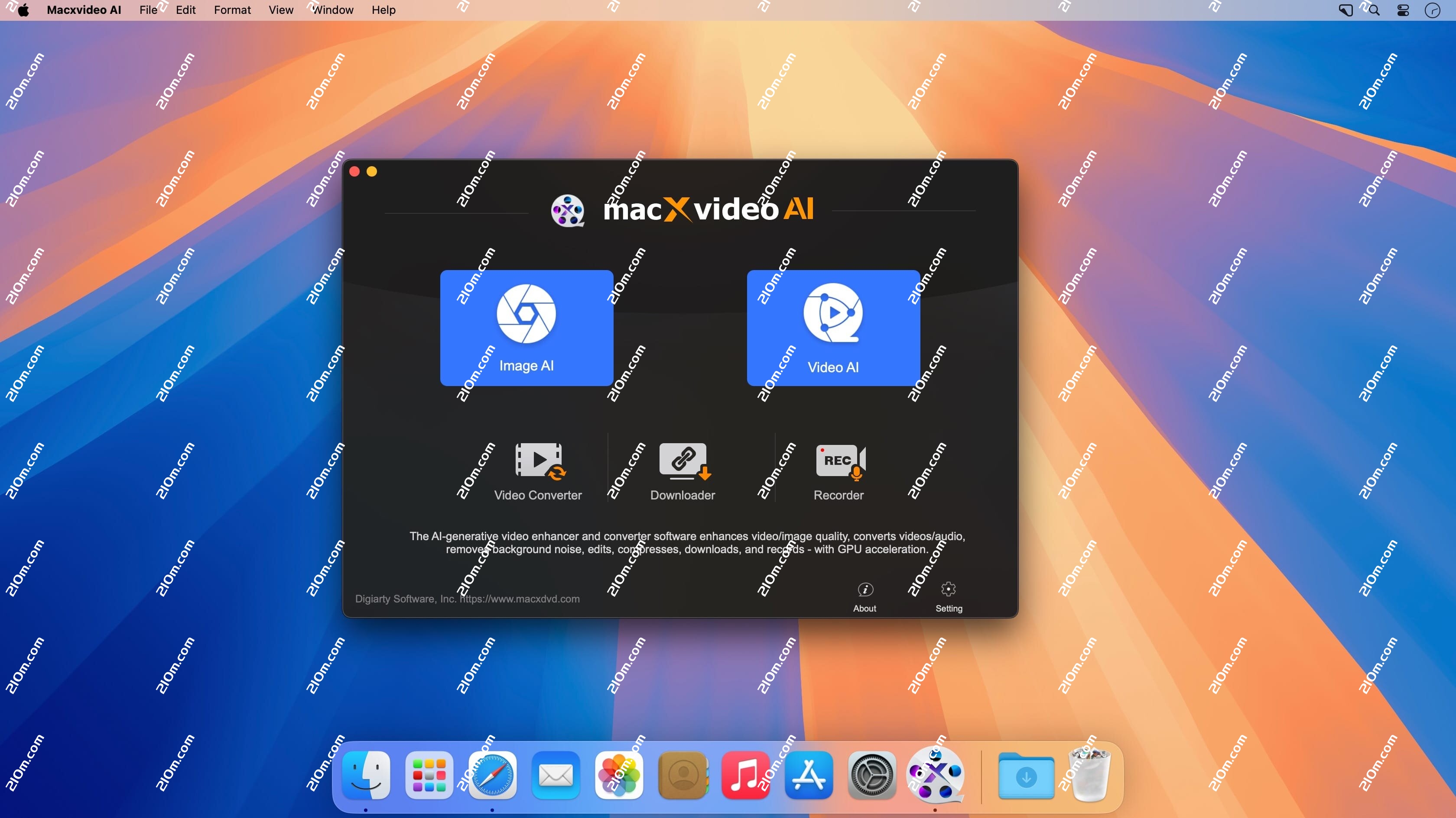 Macxvideo AI for Mac(终极视频图像转换工具)的截图
