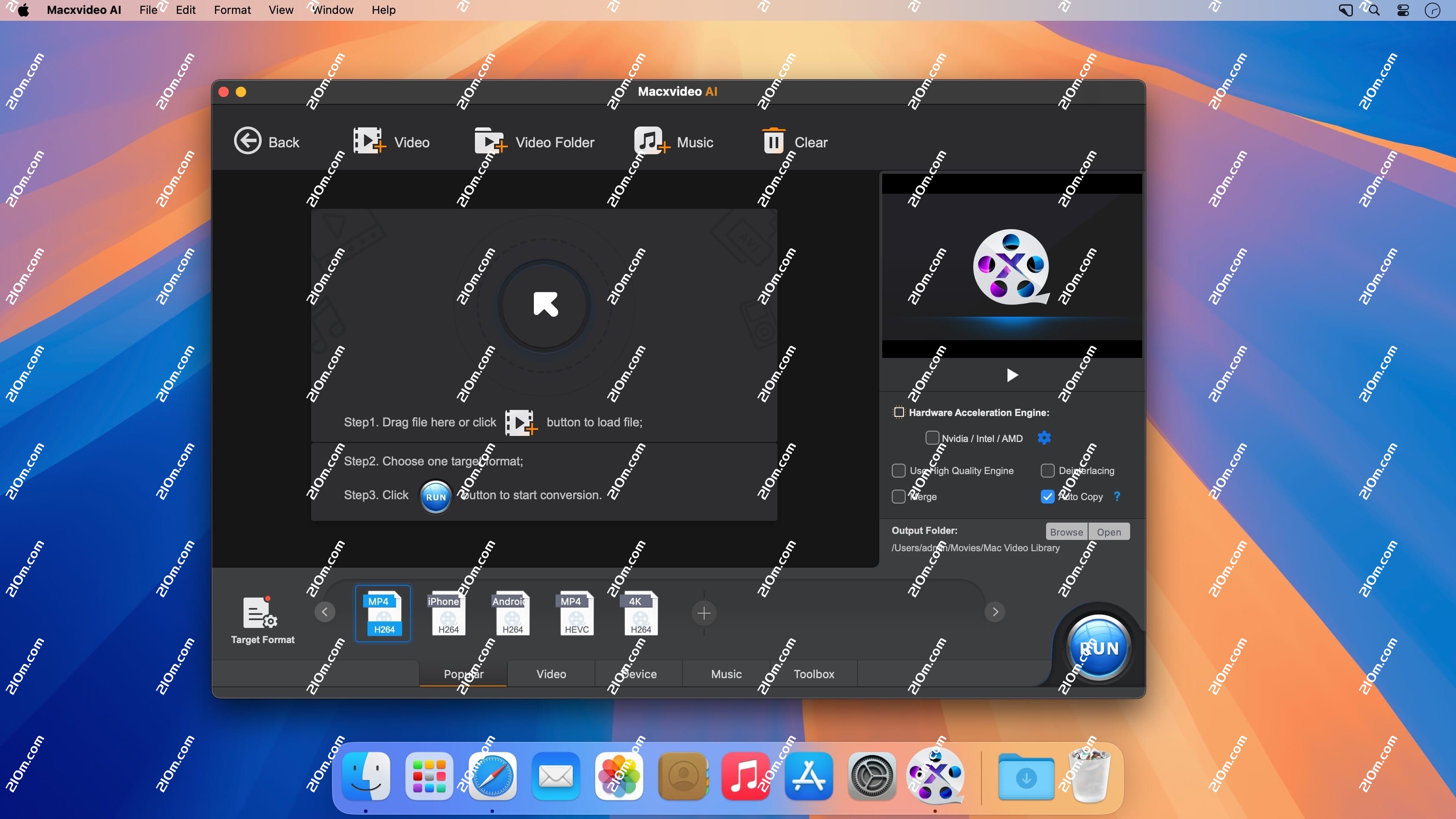 Macxvideo AI for Mac(终极视频图像转换工具)的截图