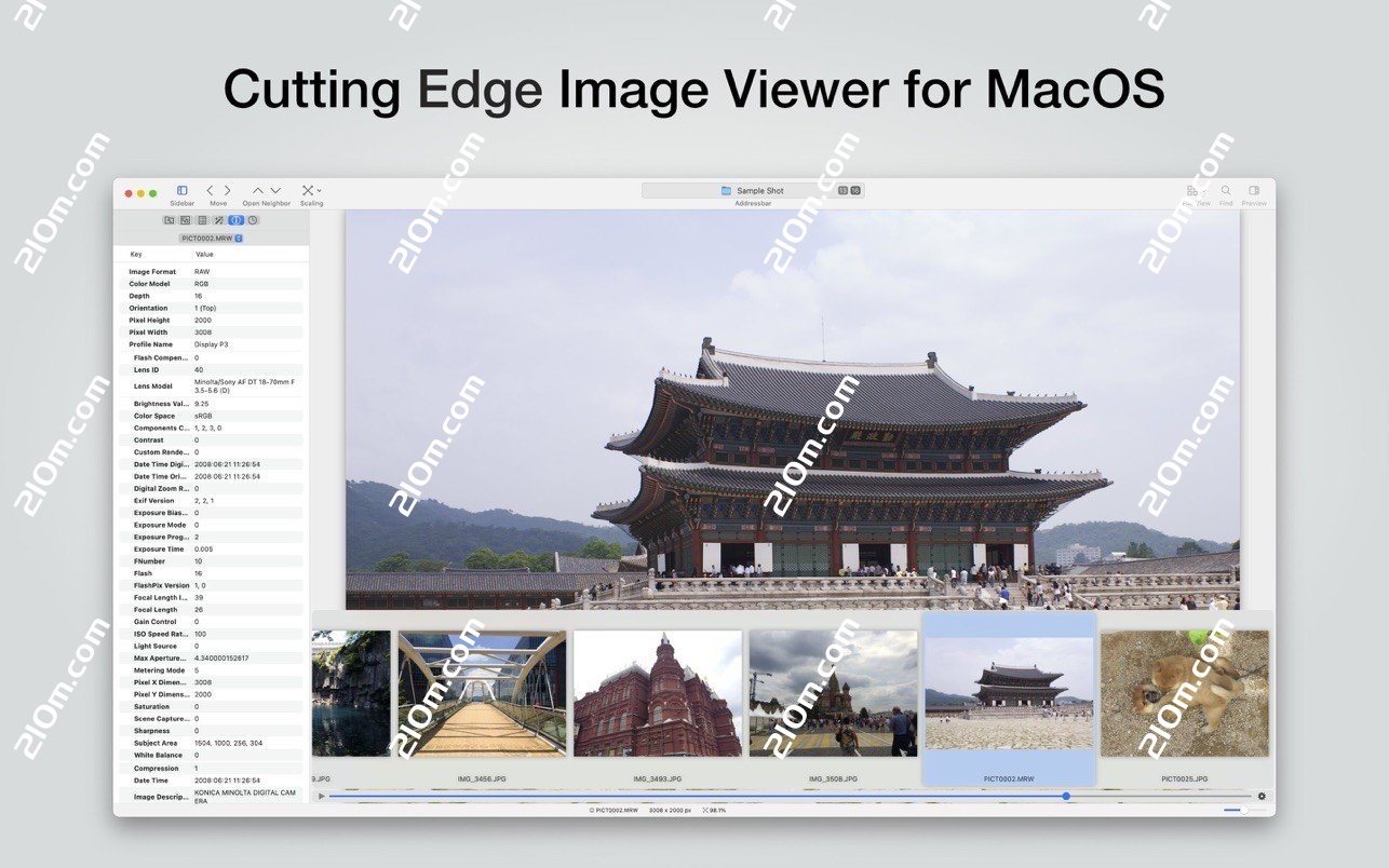 EdgeView for Mac(快速图像查看器)的截图