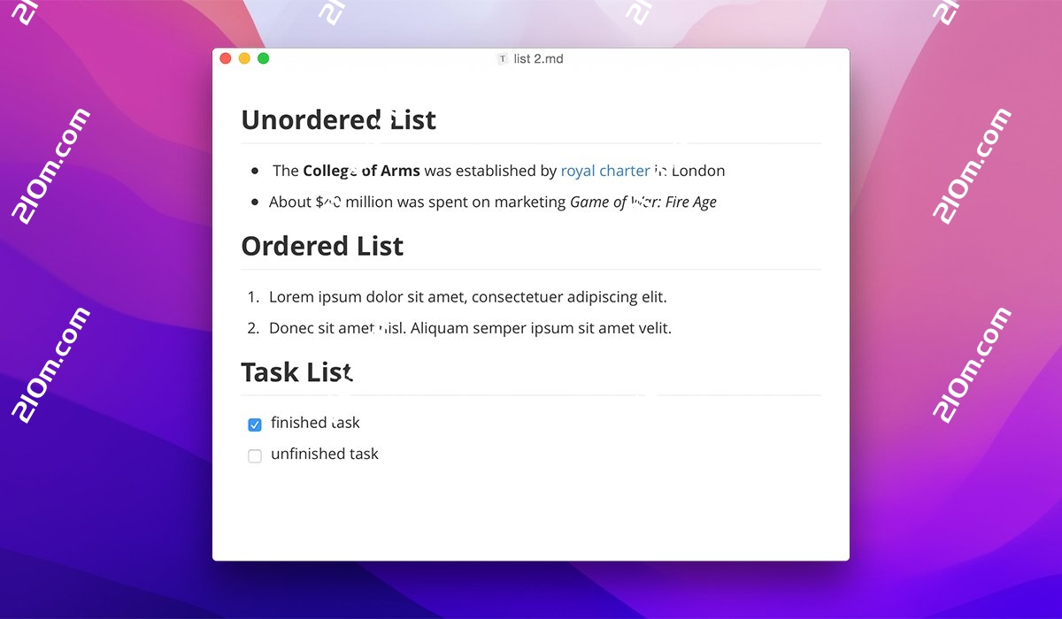 Typora for Mac(Markdown文本编辑器)的截图