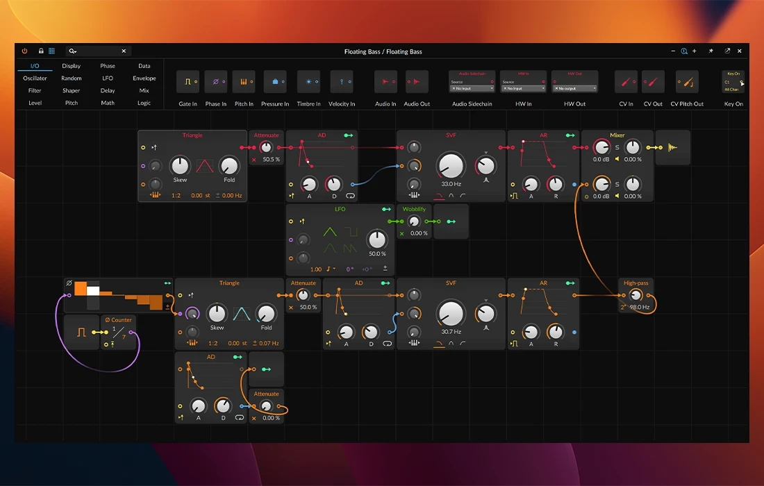 Bitwig Studio 6 for Mac(音乐编辑制作工具)的截图