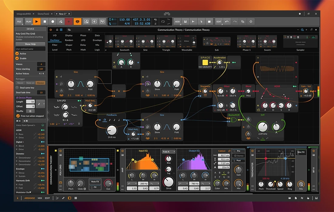 Bitwig Studio 6 for Mac(音乐编辑制作工具)的截图
