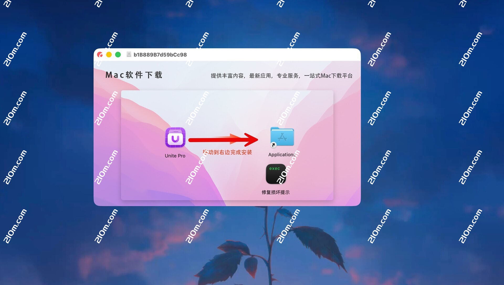 Unite Pro for mac(将网站转化为应用程序)