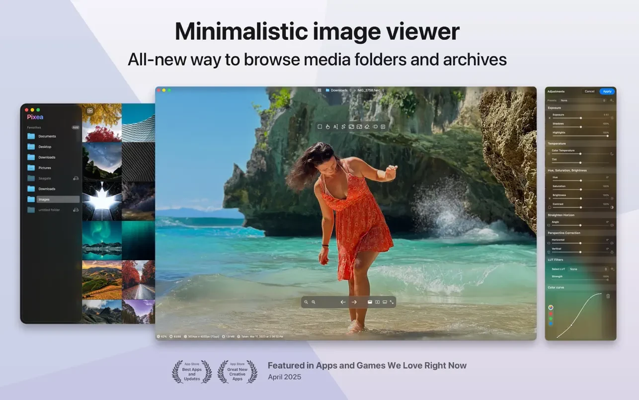 Pixea Plus for Mac(高效图片浏览器)的截图