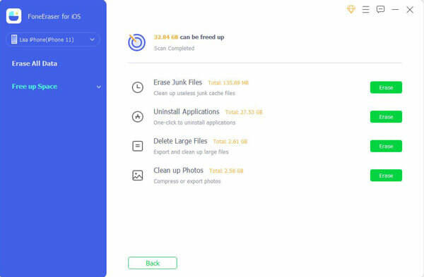 FoneLab FoneEraser for iOS for Mac(ios数据清除工具)的截图