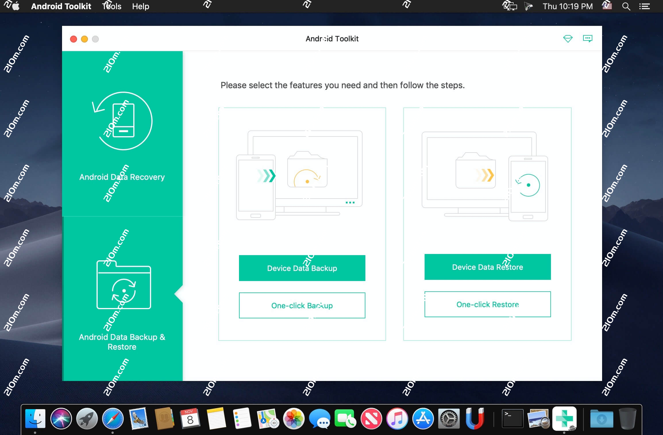 Apeaksoft Android Toolkit for Mac(安卓数据恢复软件)的截图