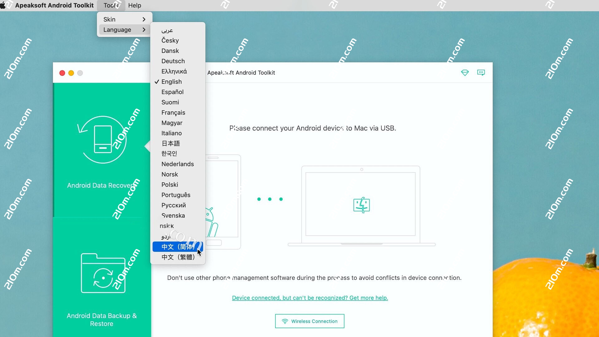 Apeaksoft Android Toolkit for Mac(安卓数据恢复软件)