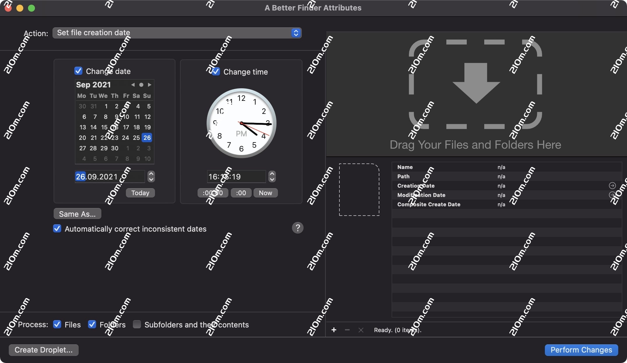 A Better Finder Attributes 7 for Mac(文件批量重命名工具)的截图