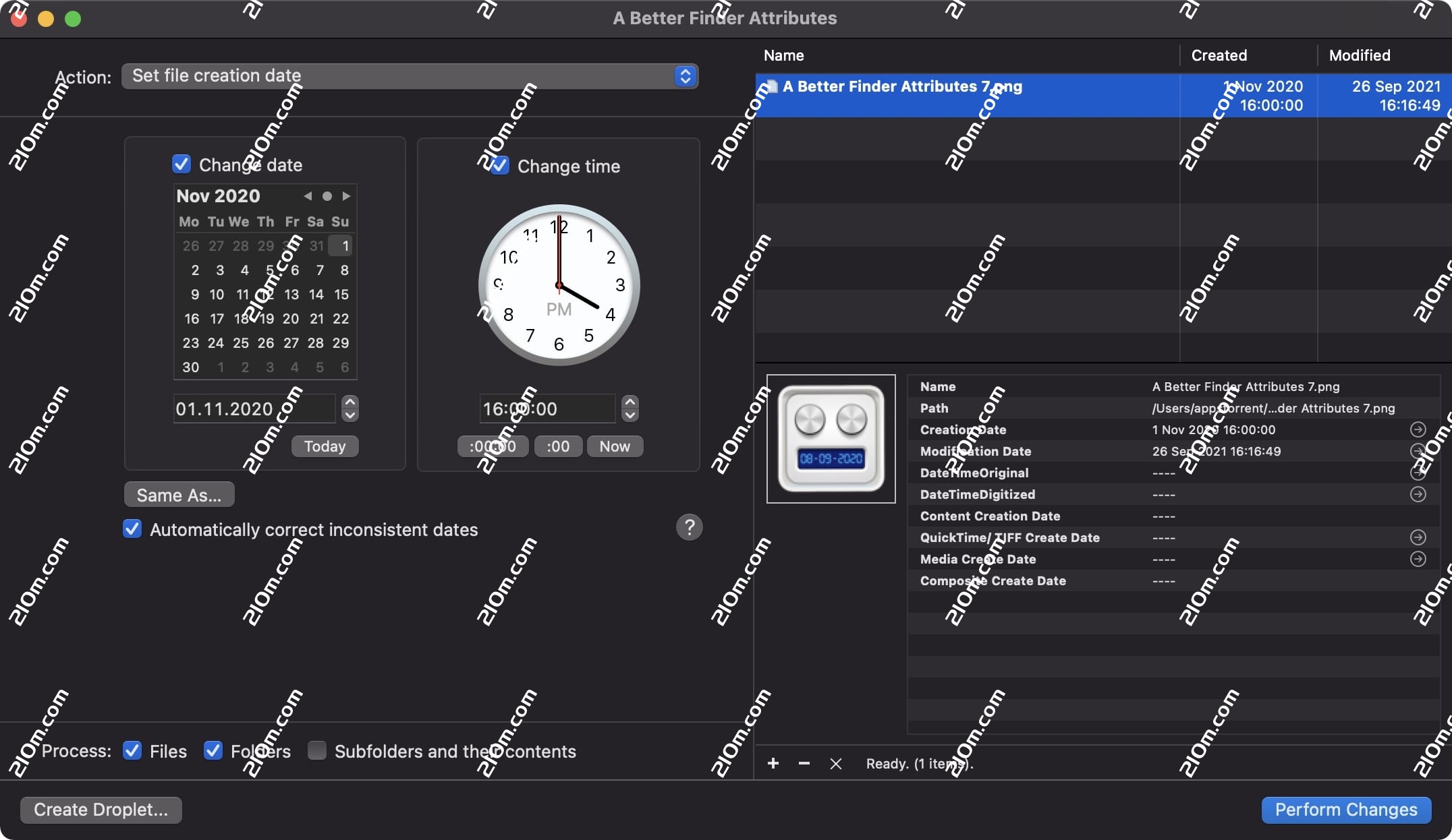 A Better Finder Attributes 7 for Mac(文件批量重命名工具)的截图