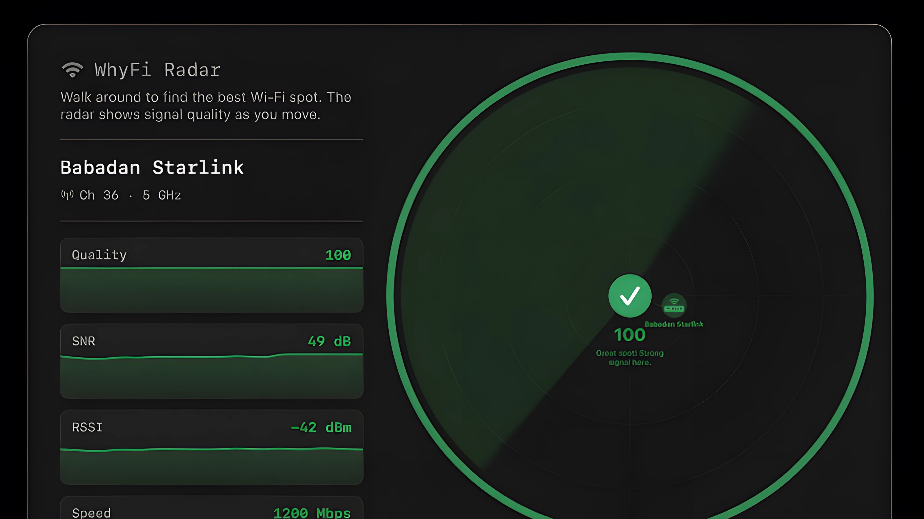 WhyFi for mac(菜单栏无线网络分析工具)的截图