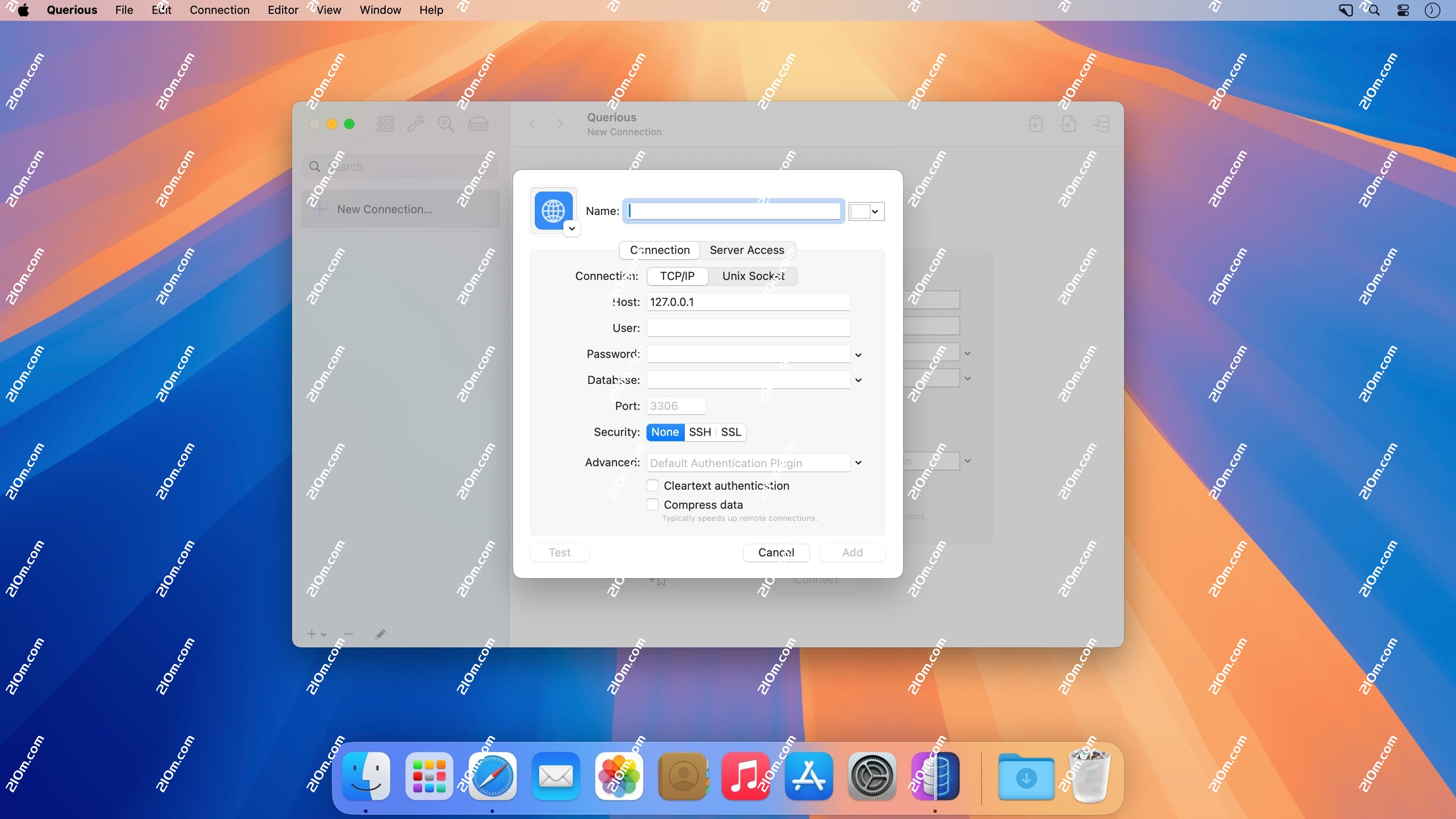 Querious for mac(专业数据库管理工具)的截图