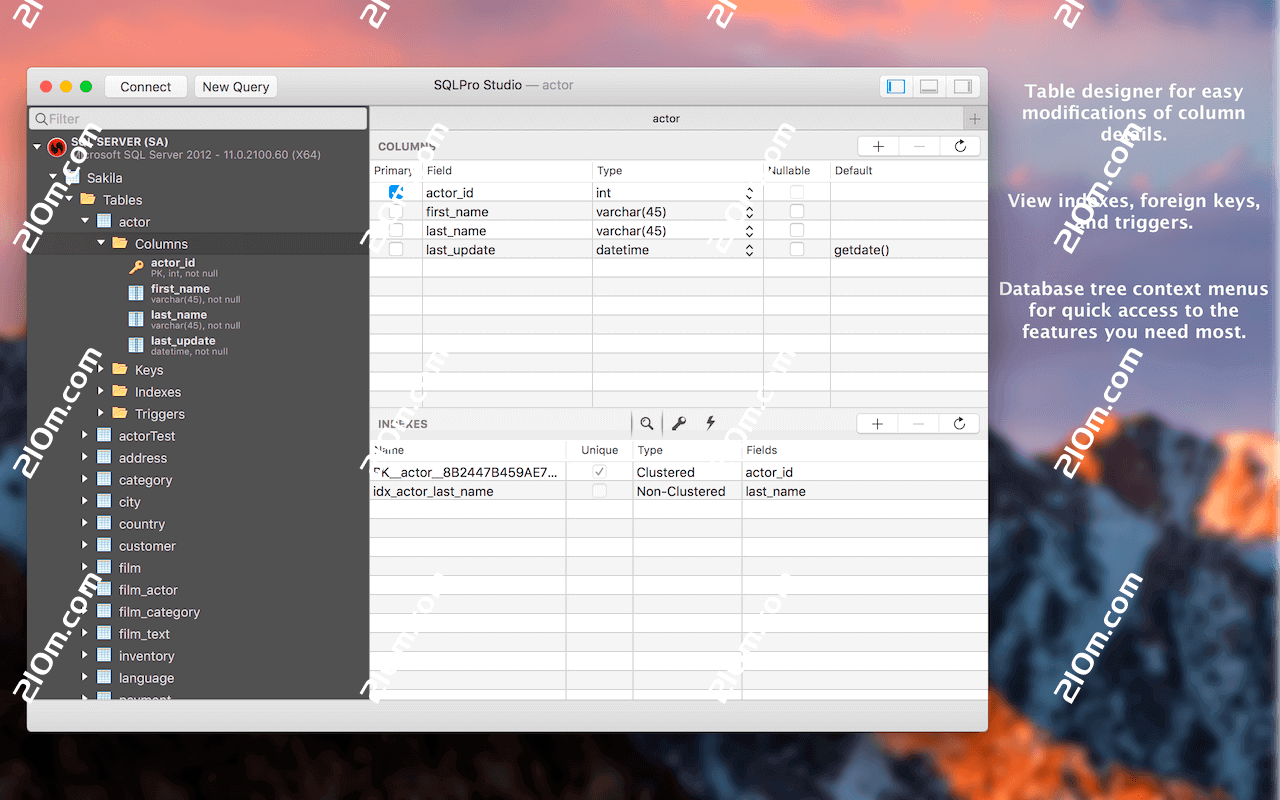 SQLPro Studio for Mac(高级数据库管理工具)的截图