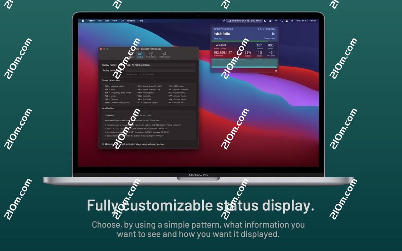 WiFi Signal for mac(wifi信号管理工具)的截图