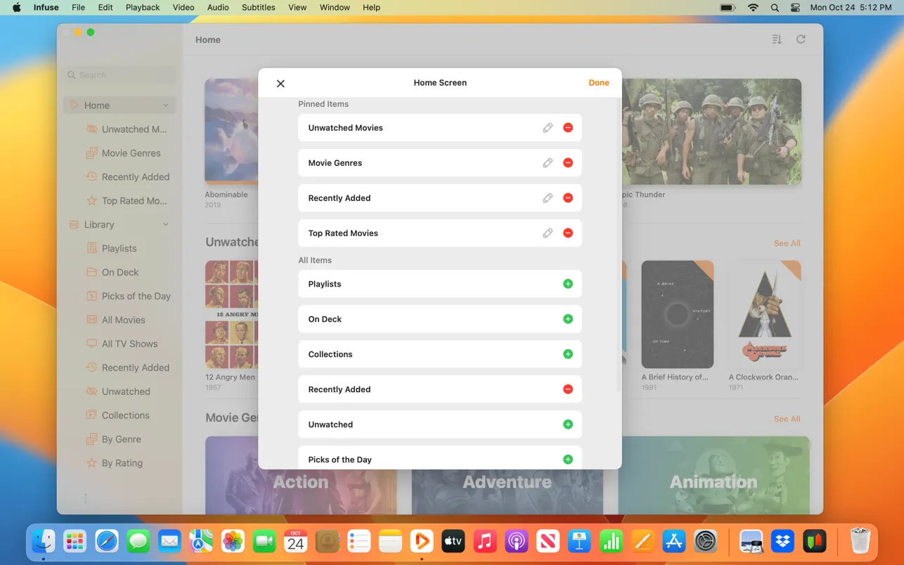 Infuse Pro for Mac(专业的视频播放器)的截图