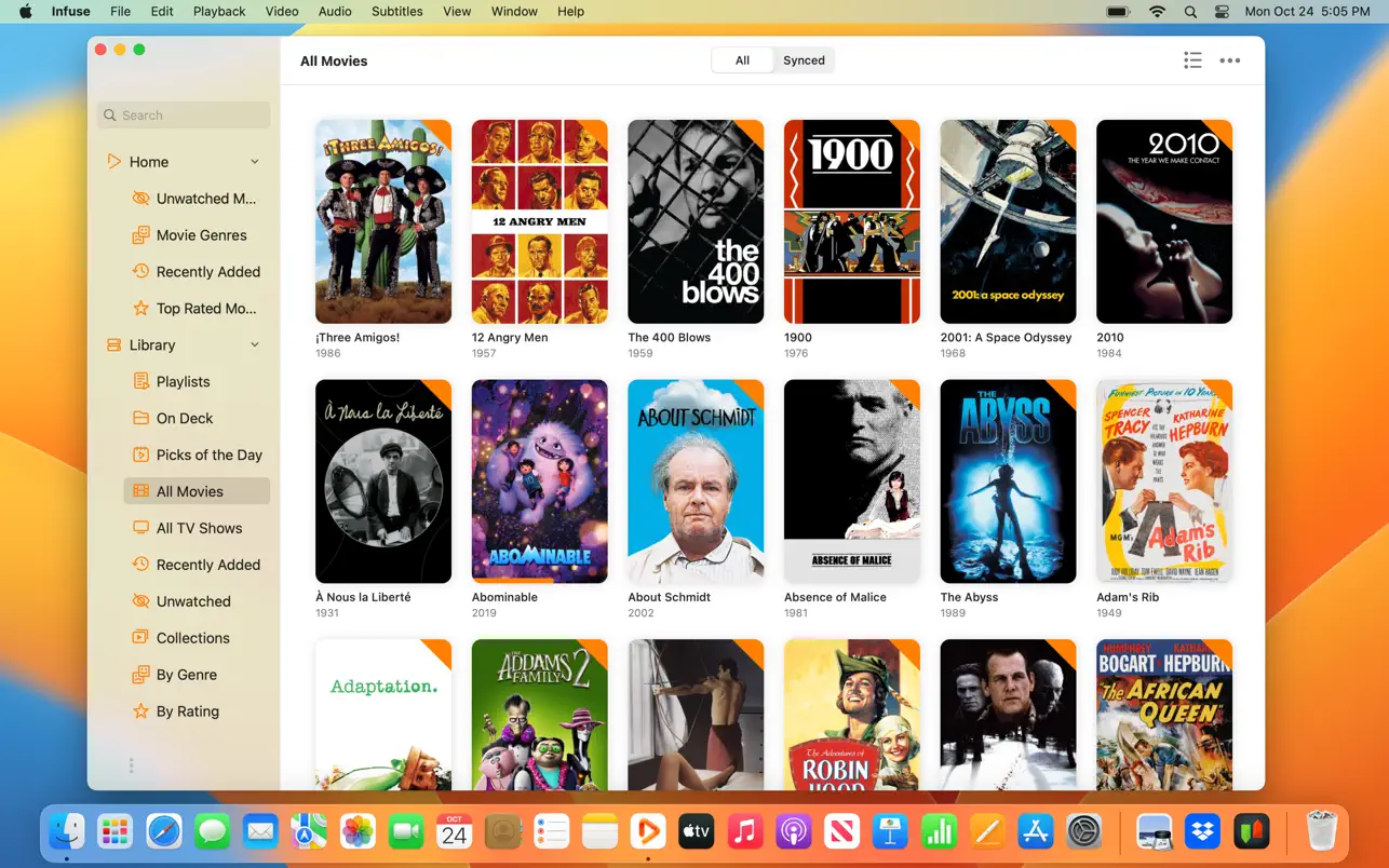 Infuse Pro for Mac(专业的视频播放器)的截图