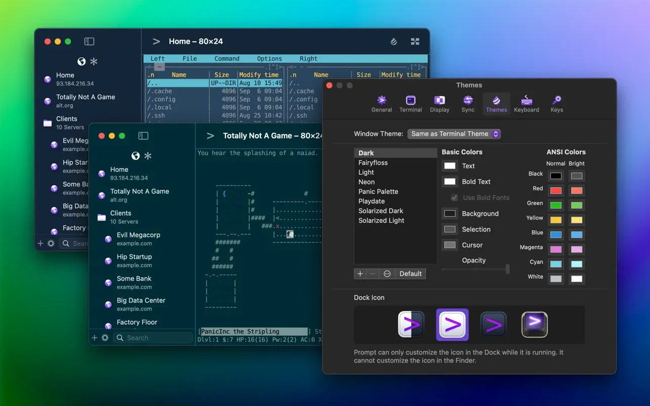 Prompt for mac(专业远程SSH服务器管理工具)的截图