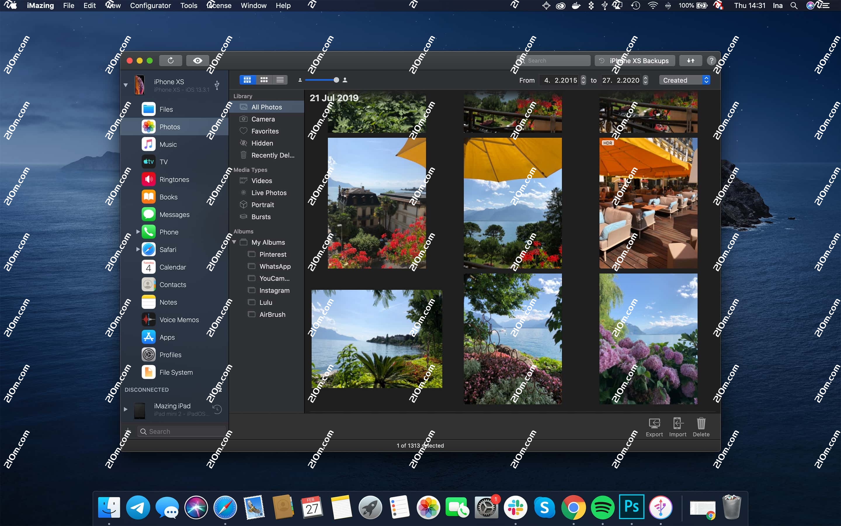 iMazing for mac Mac(好用的iOS设备管理工具)的截图