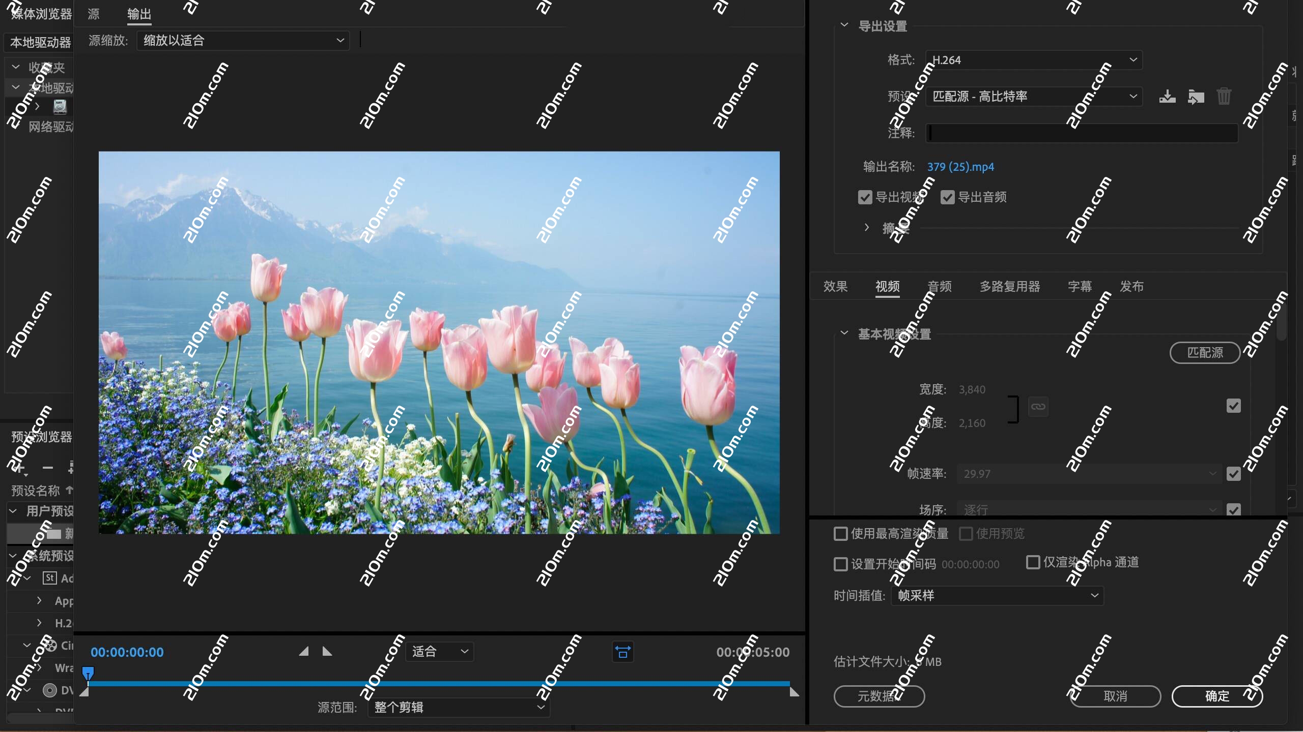 Media Encoder CC 2019 for mac(视频音频编码器)的截图