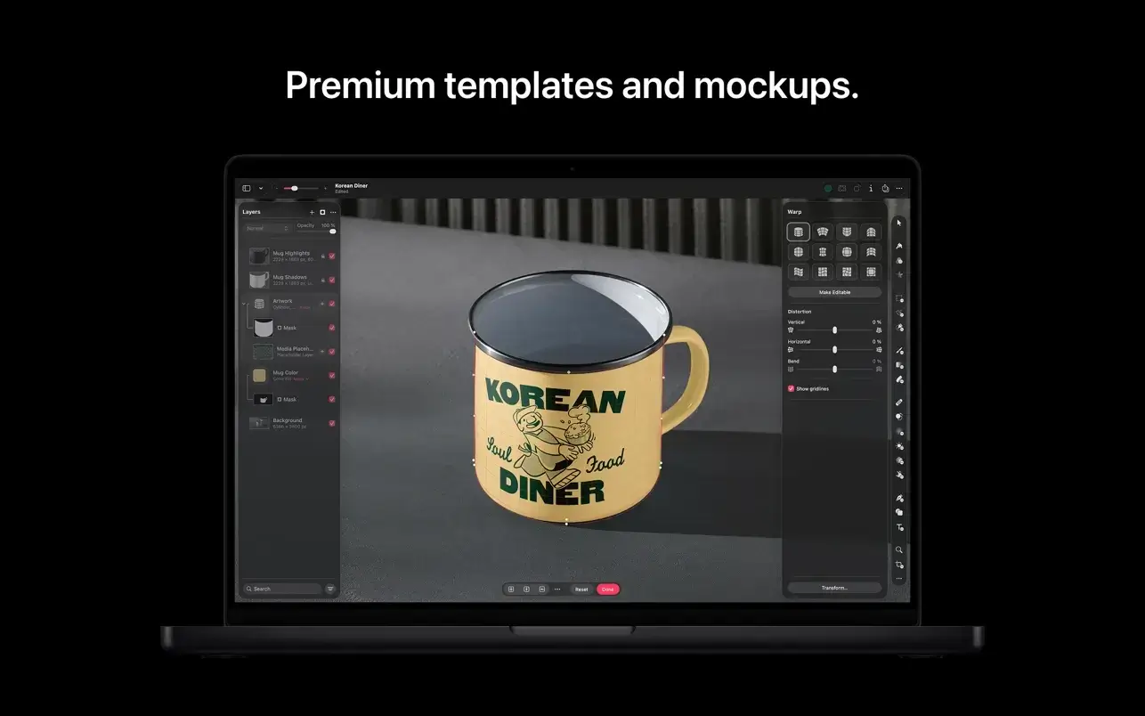 Pixelmator Pro for Mac(媲美PS的修图软件)的截图