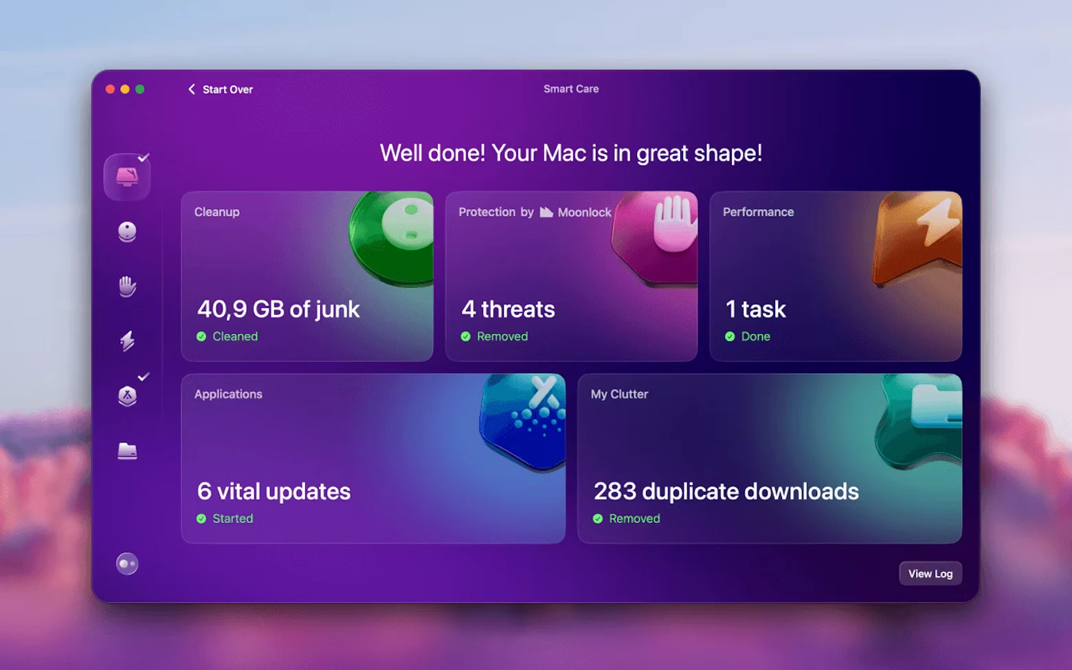 CleanMyMac X 4 for mac(Mac清理优化工具)兼容26系统的截图