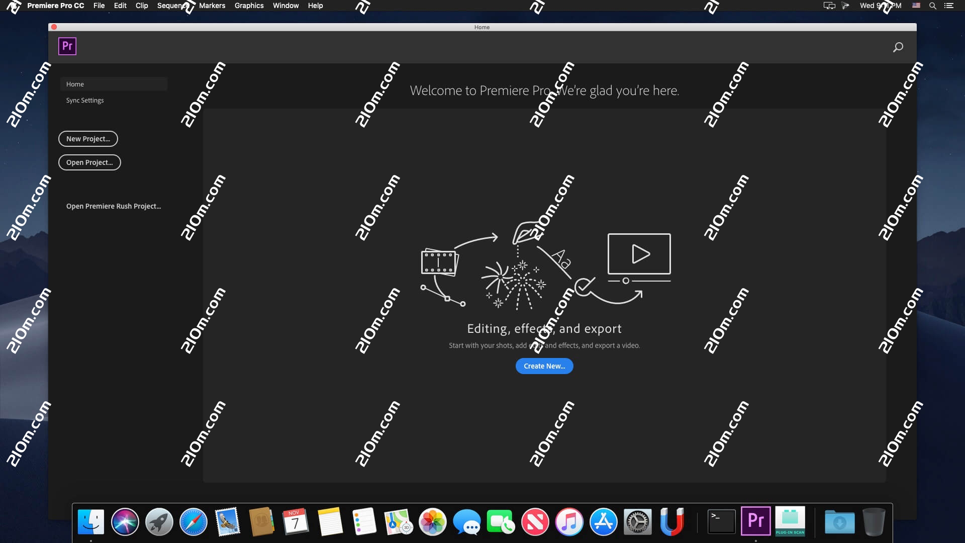 Premiere Pro CC 2019 for Mac(Pr cc 2019 mac版)的截图