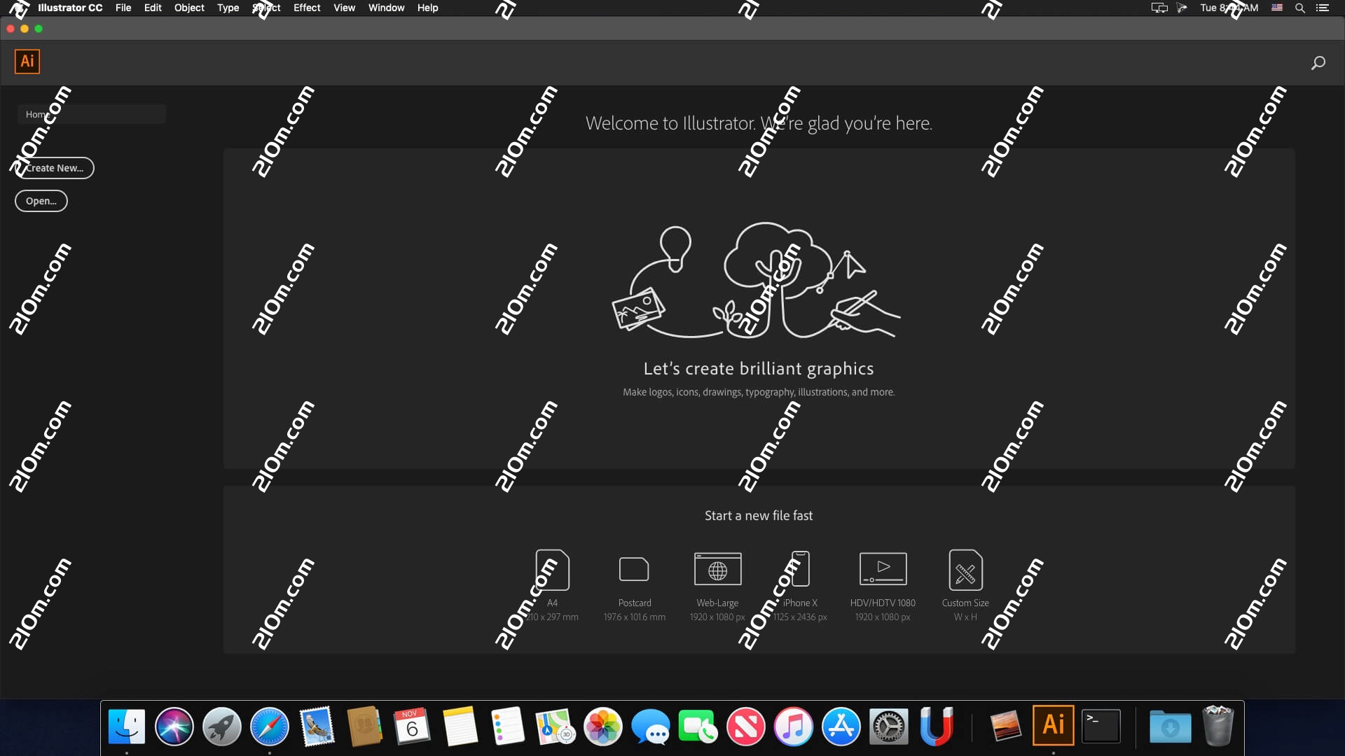 Illustrator CC 2019 for mac(AI矢量图形设计)的截图