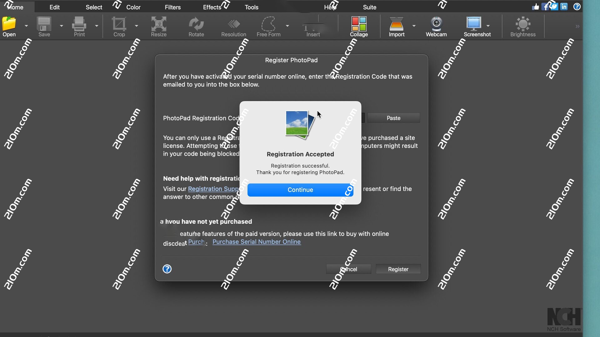 NCH PhotoPad for Mac(图像照片编辑软件)