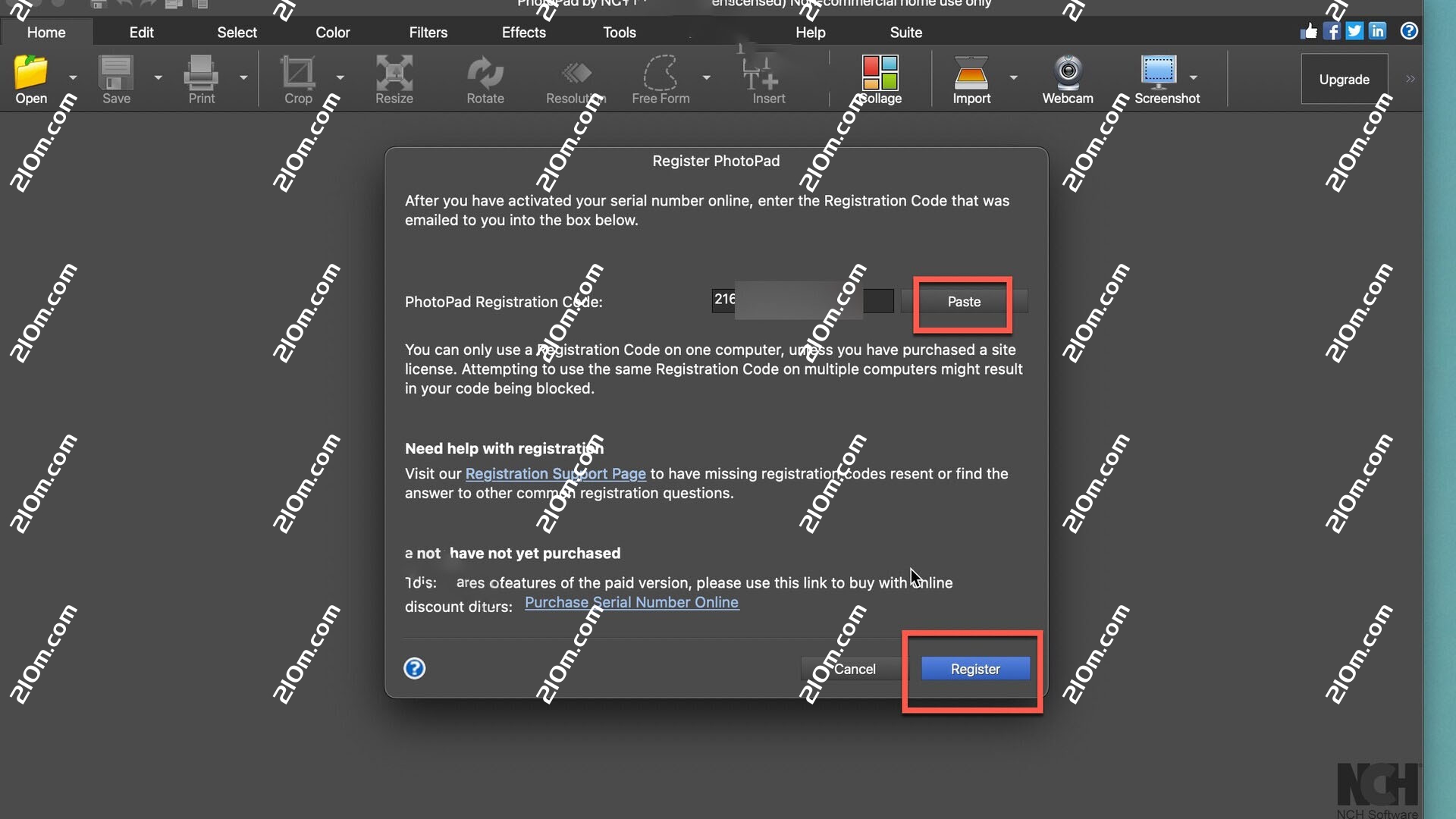 NCH PhotoPad for Mac(图像照片编辑软件)