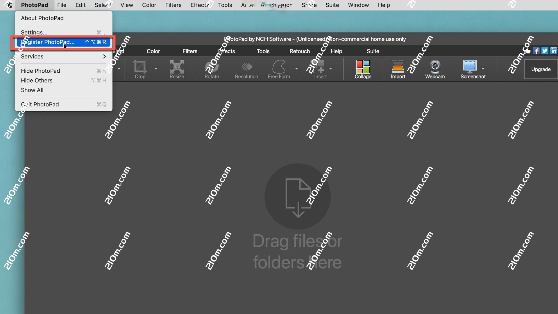 NCH PhotoPad for Mac(图像照片编辑软件)