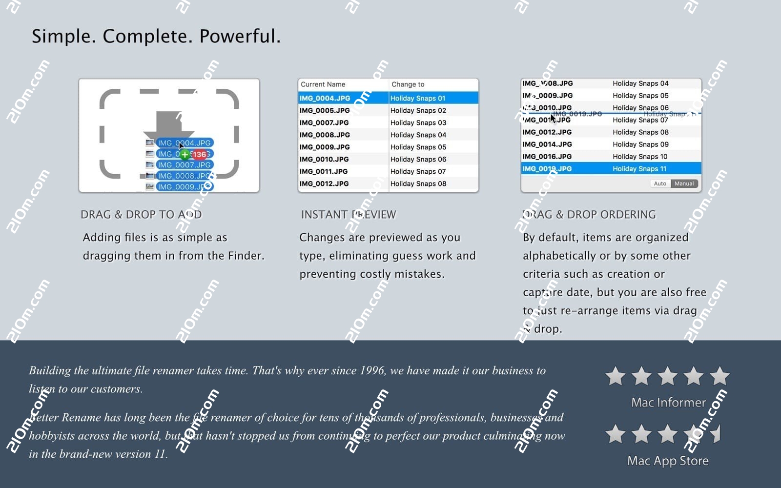 A Better Finder Rename 12 for Mac(苹果电脑批量重命名工具)的截图