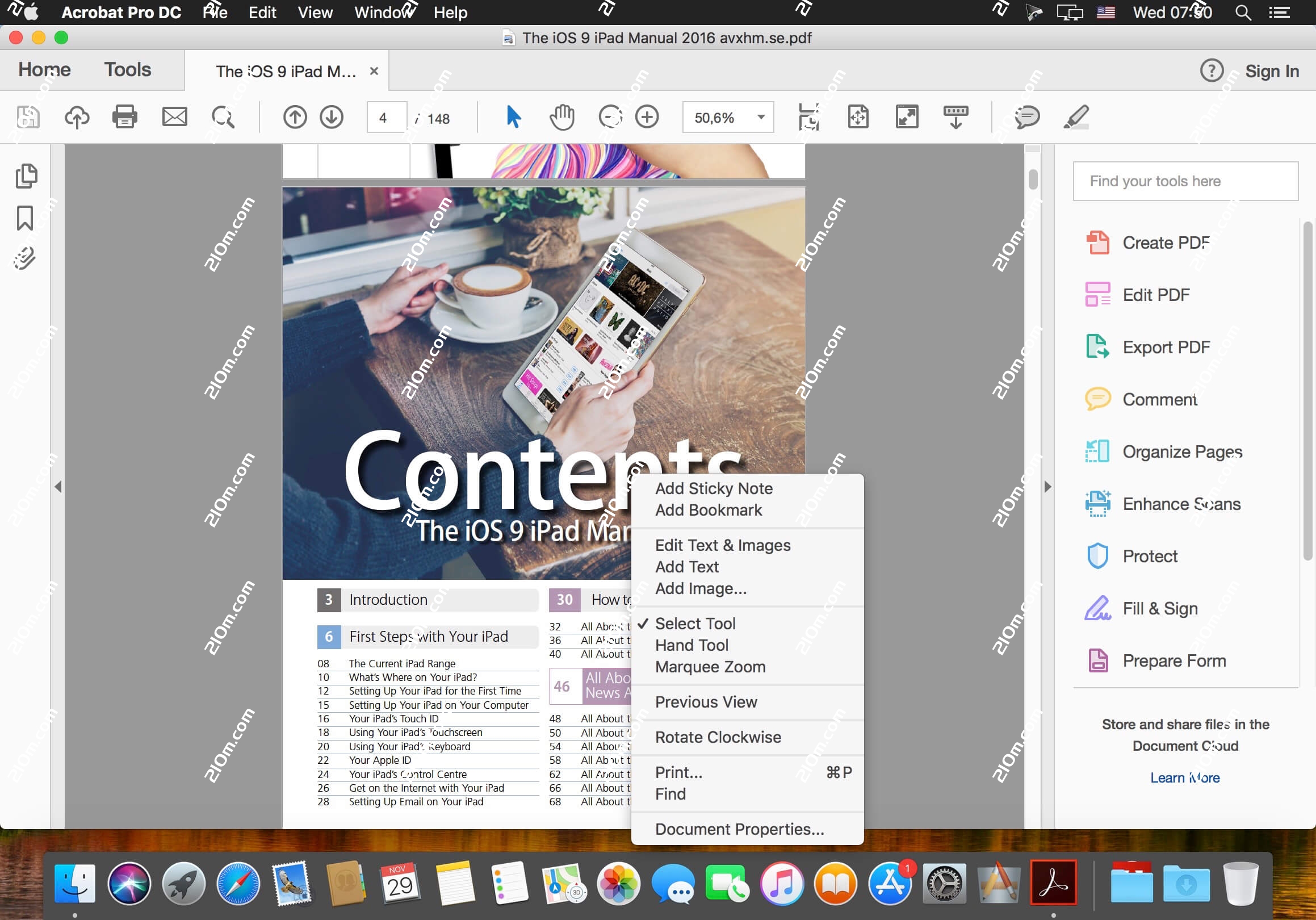Acrobat Pro DC 2019 for Mac(PDF编辑软件)的截图