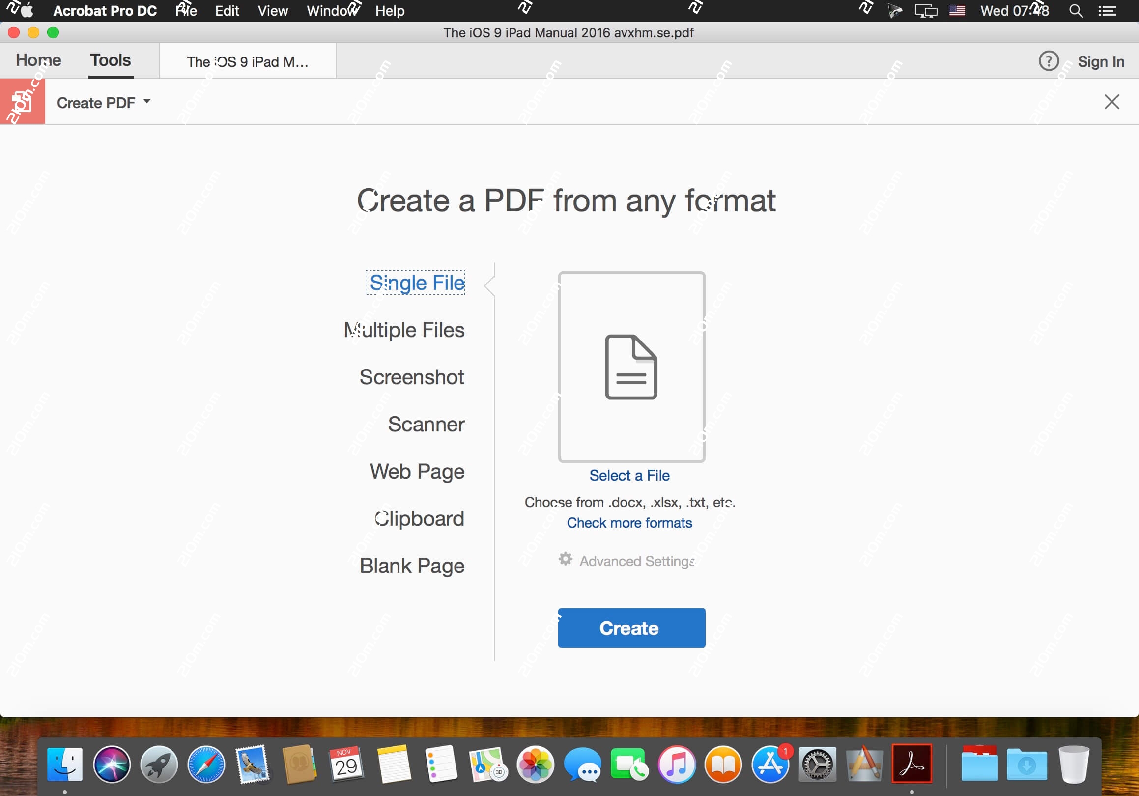 Acrobat Pro DC 2019 for Mac(PDF编辑软件)的截图