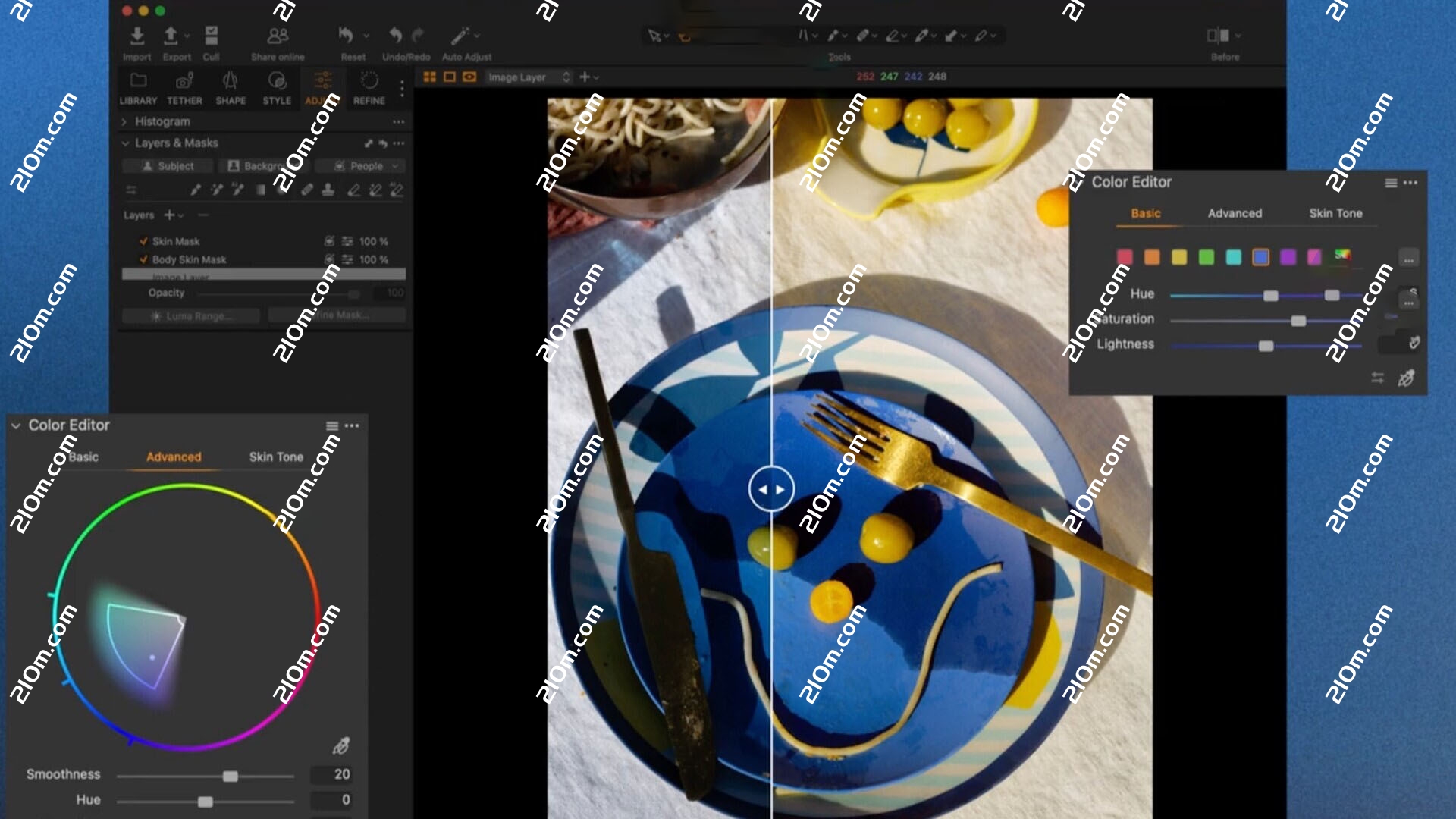 Capture One Enterprise for Mac(图片编辑工具)企业版的截图
