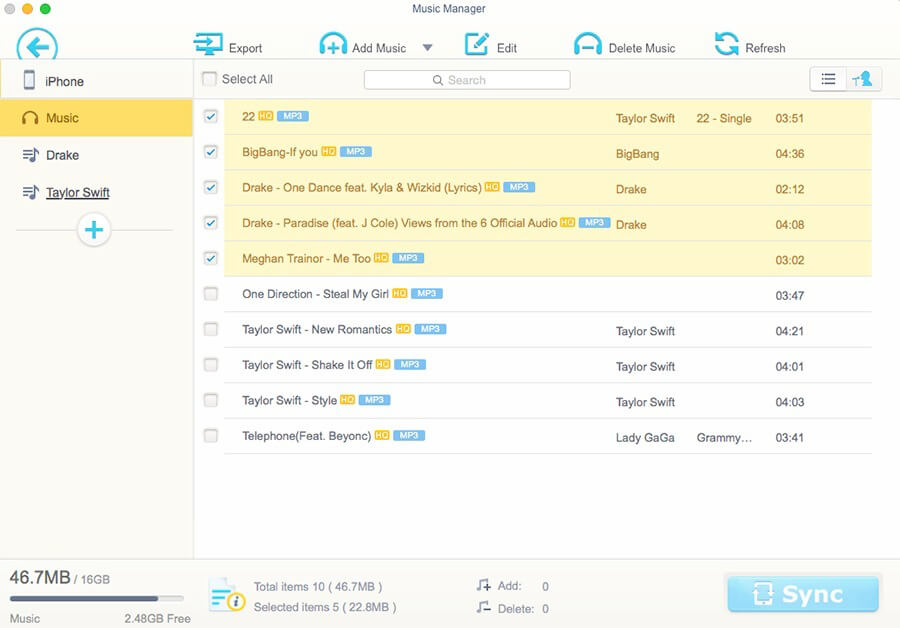 MacX MediaTrans for mac(iPhone管理工具)的截图