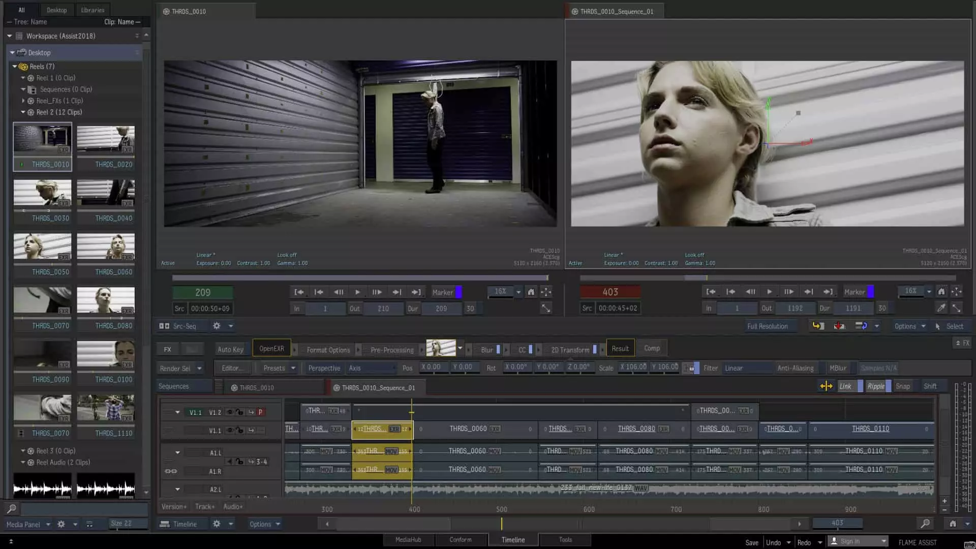 Autodesk Flame 2027 for mac( 视觉后期特效制作)的截图