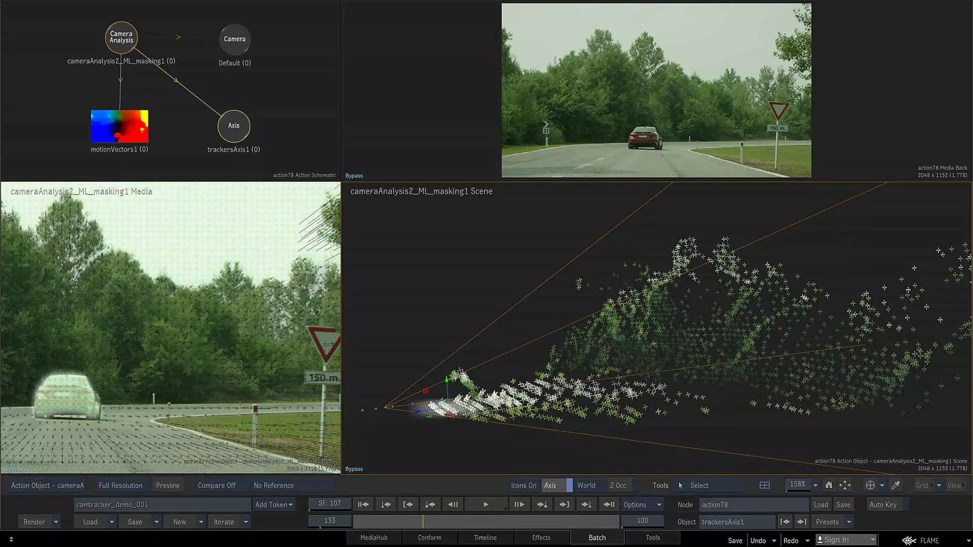 Autodesk Flame 2027 for mac( 视觉后期特效制作)的截图