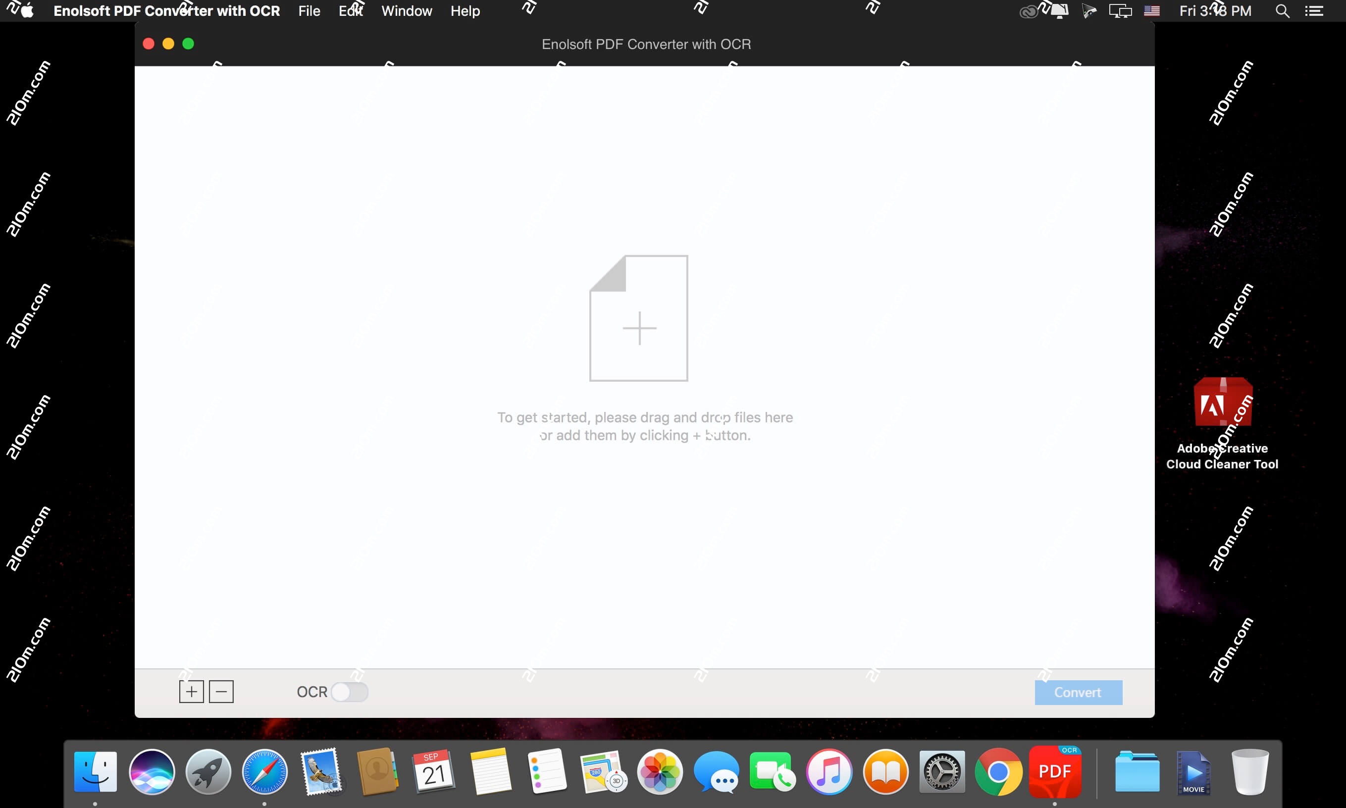 Enolsoft PDF Converter with OCR for mac(带有OCR的PDF转换器)的截图