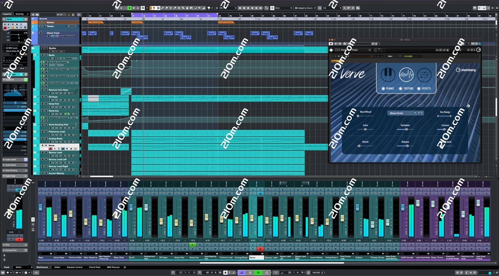 Steinberg Cubase Pro 15 for Mac(多功能音乐制作)的截图