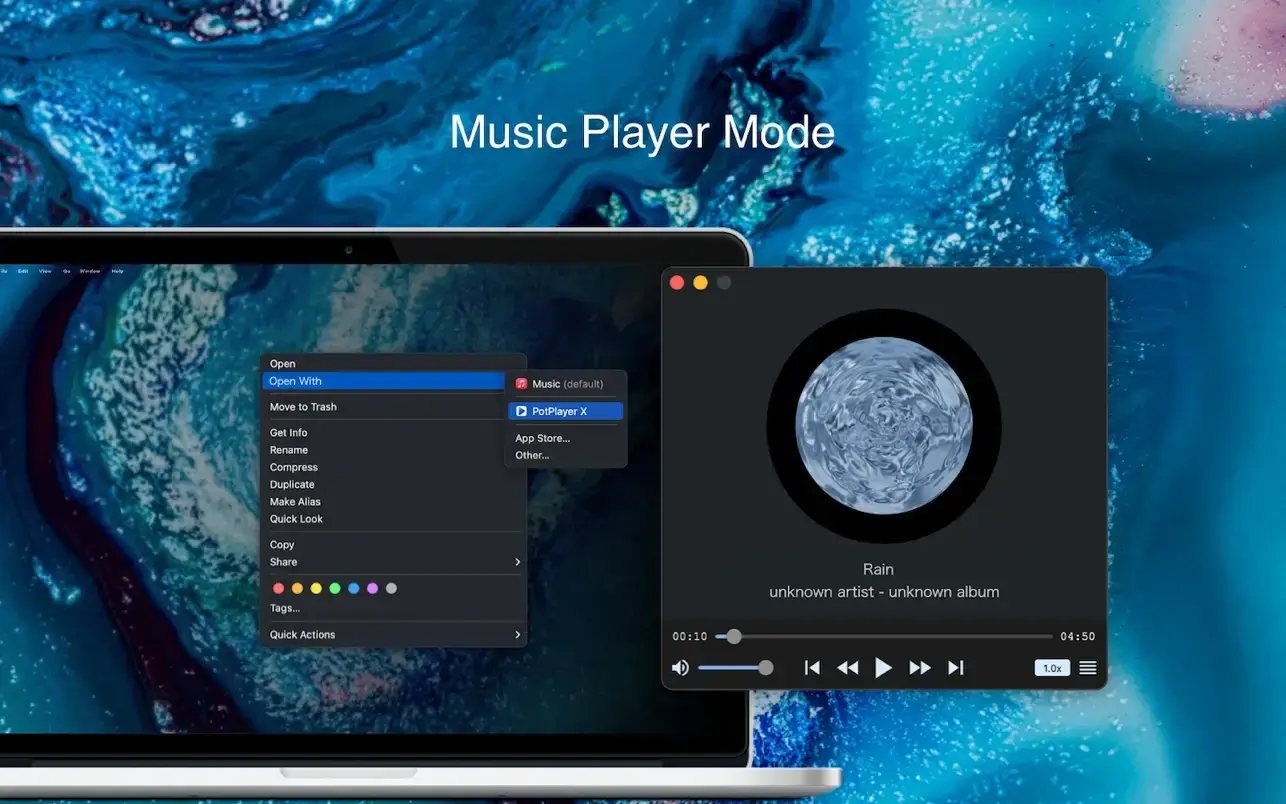 Fig Player – play mp4 mkv mp3 for Mac(媒体播放器)的截图